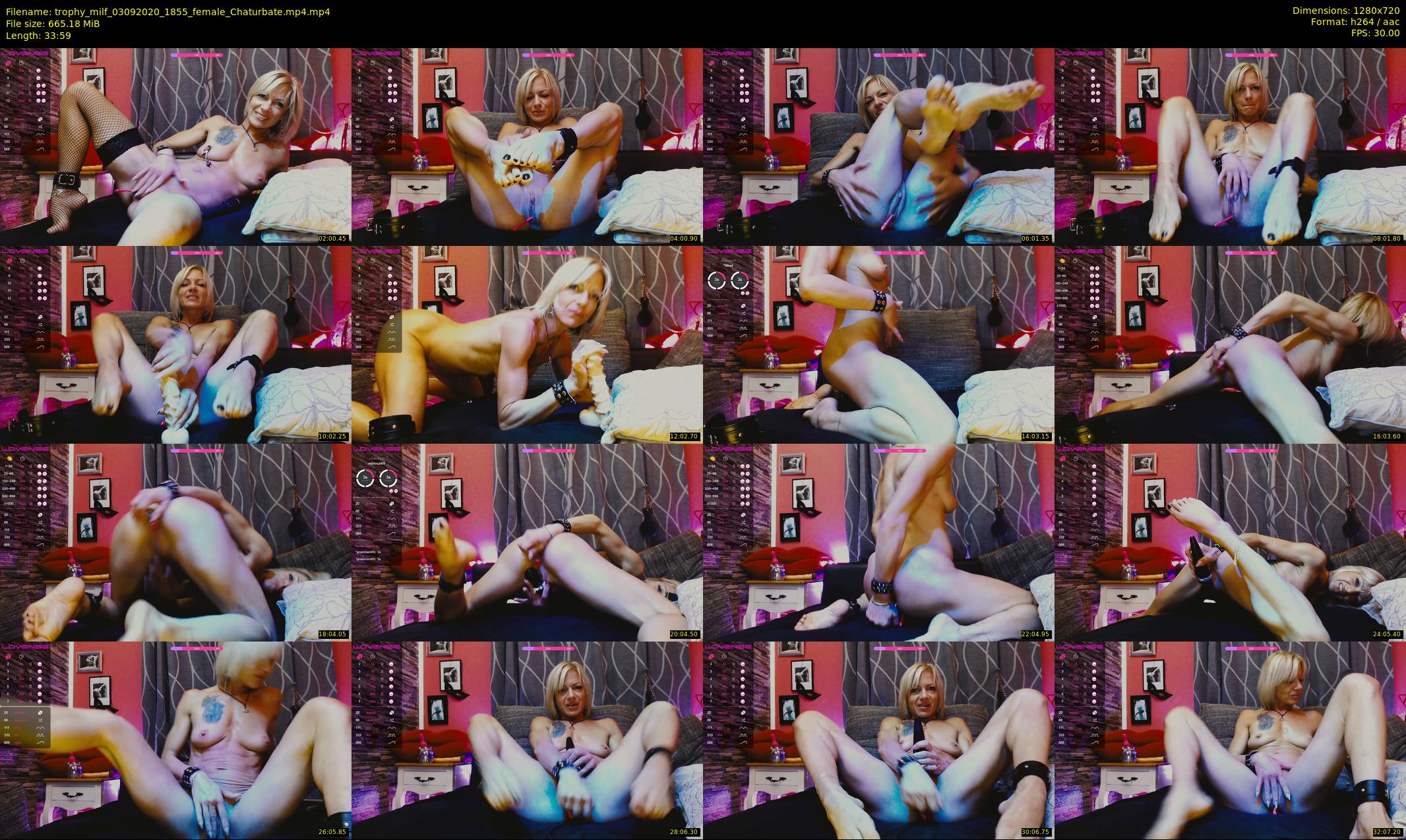 trophy_milf — 34 minute Chaturbate female cam show recording, 720p, Sep 3, 2020