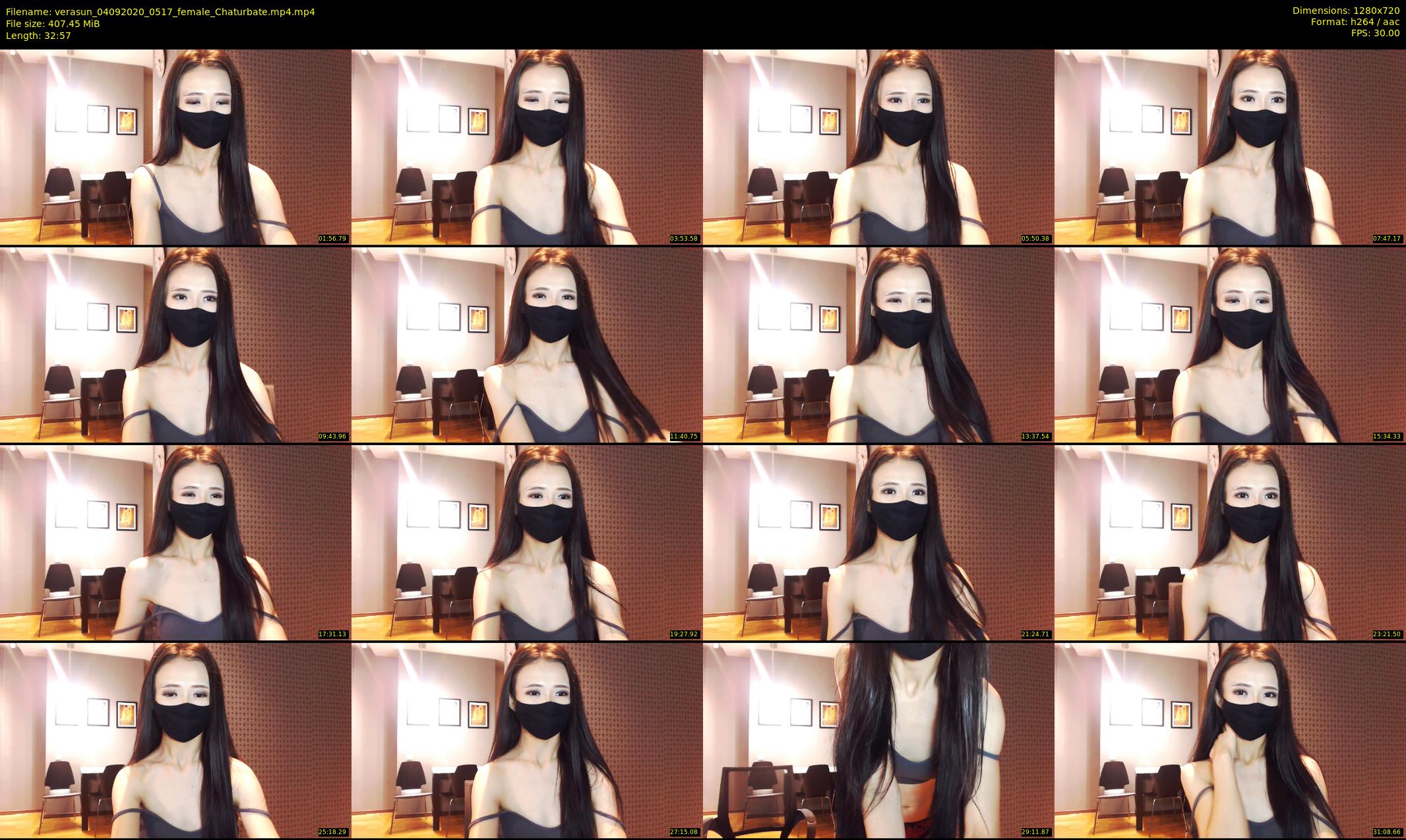 verasun — 33 minute Chaturbate female cam show recording, 720p, Sep 4, 2020