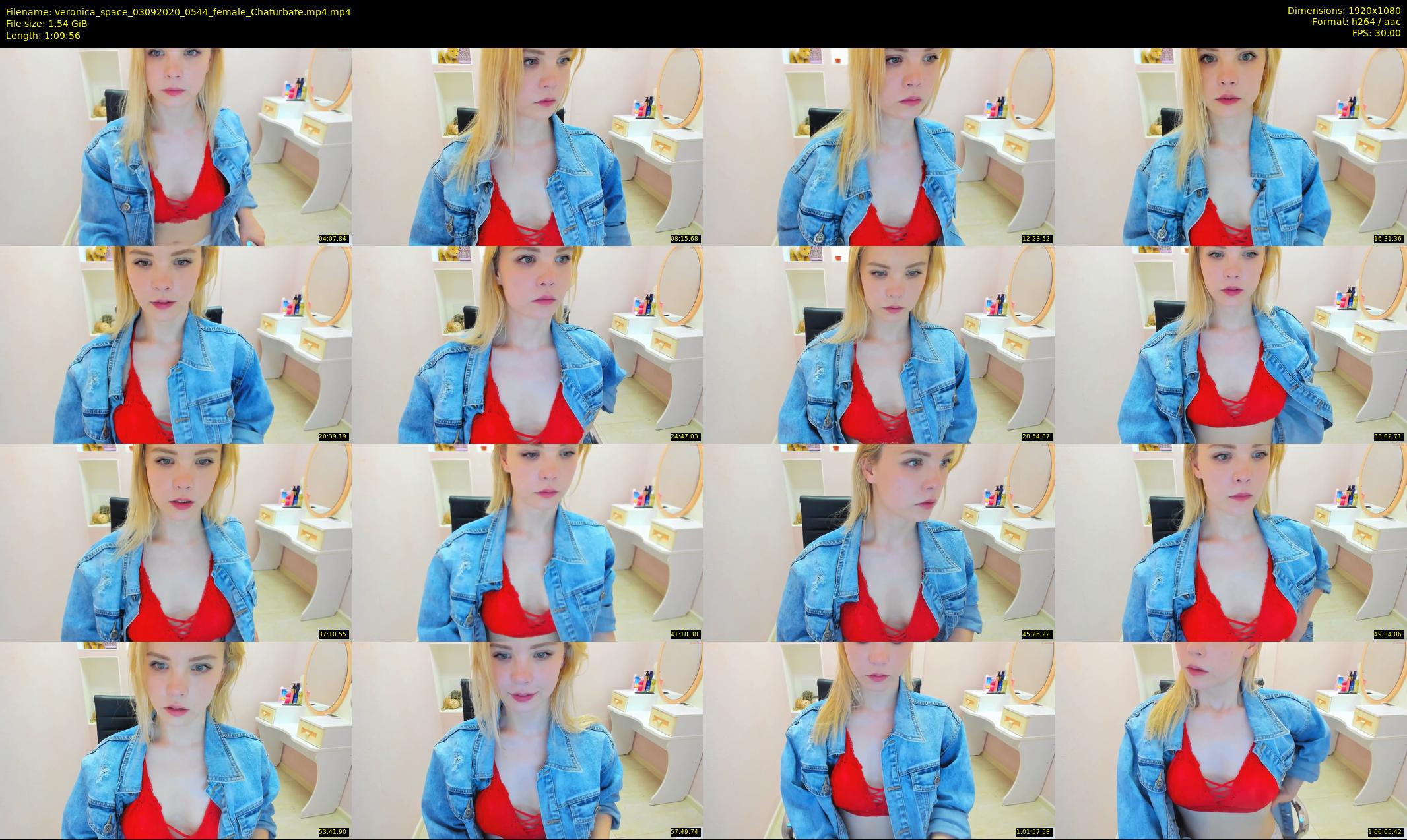veronica_space — 70 minute Chaturbate female cam show recording, 1080p, Sep 3, 2020