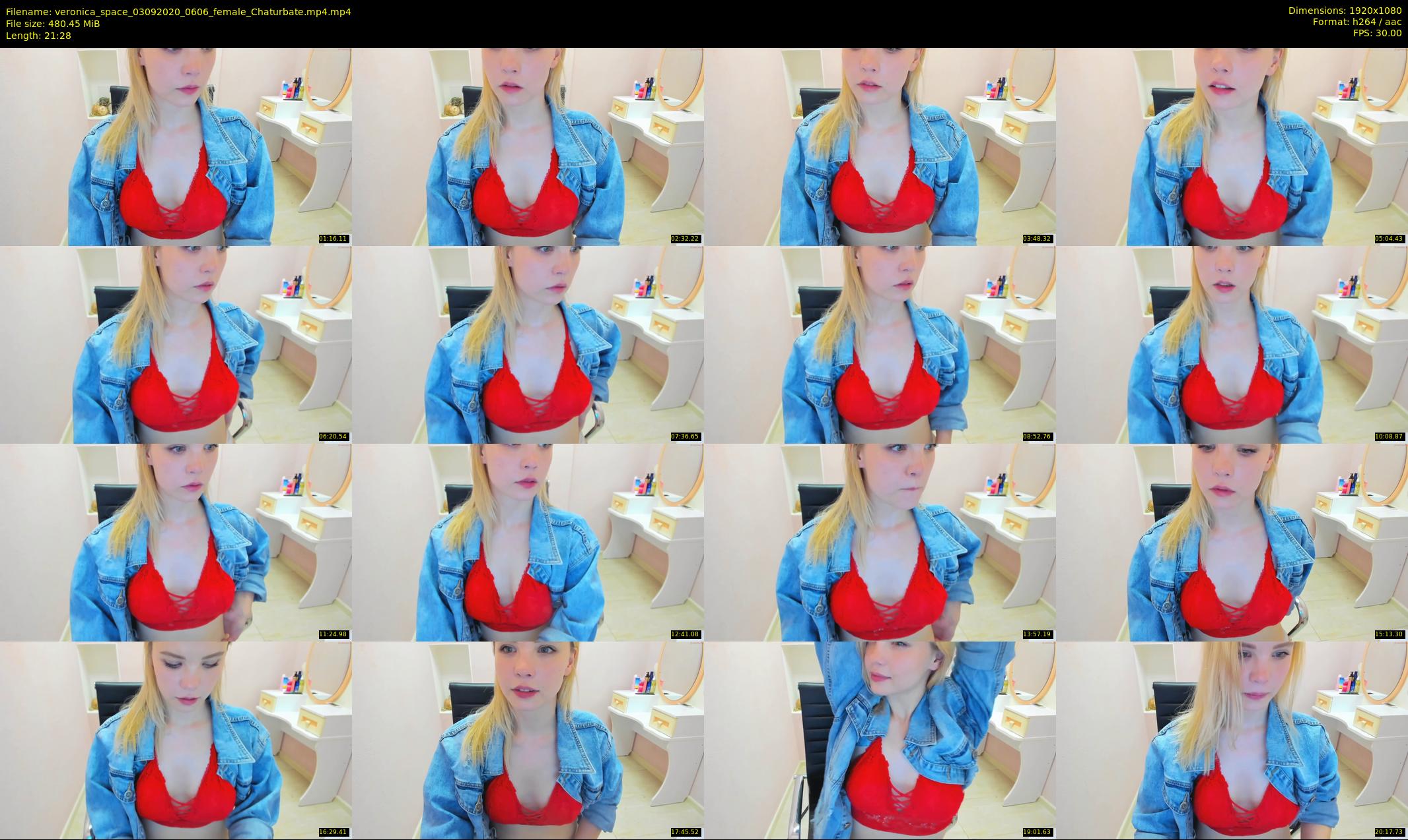 veronica_space — 22 minute Chaturbate female cam show recording, 1080p, Sep 3, 2020