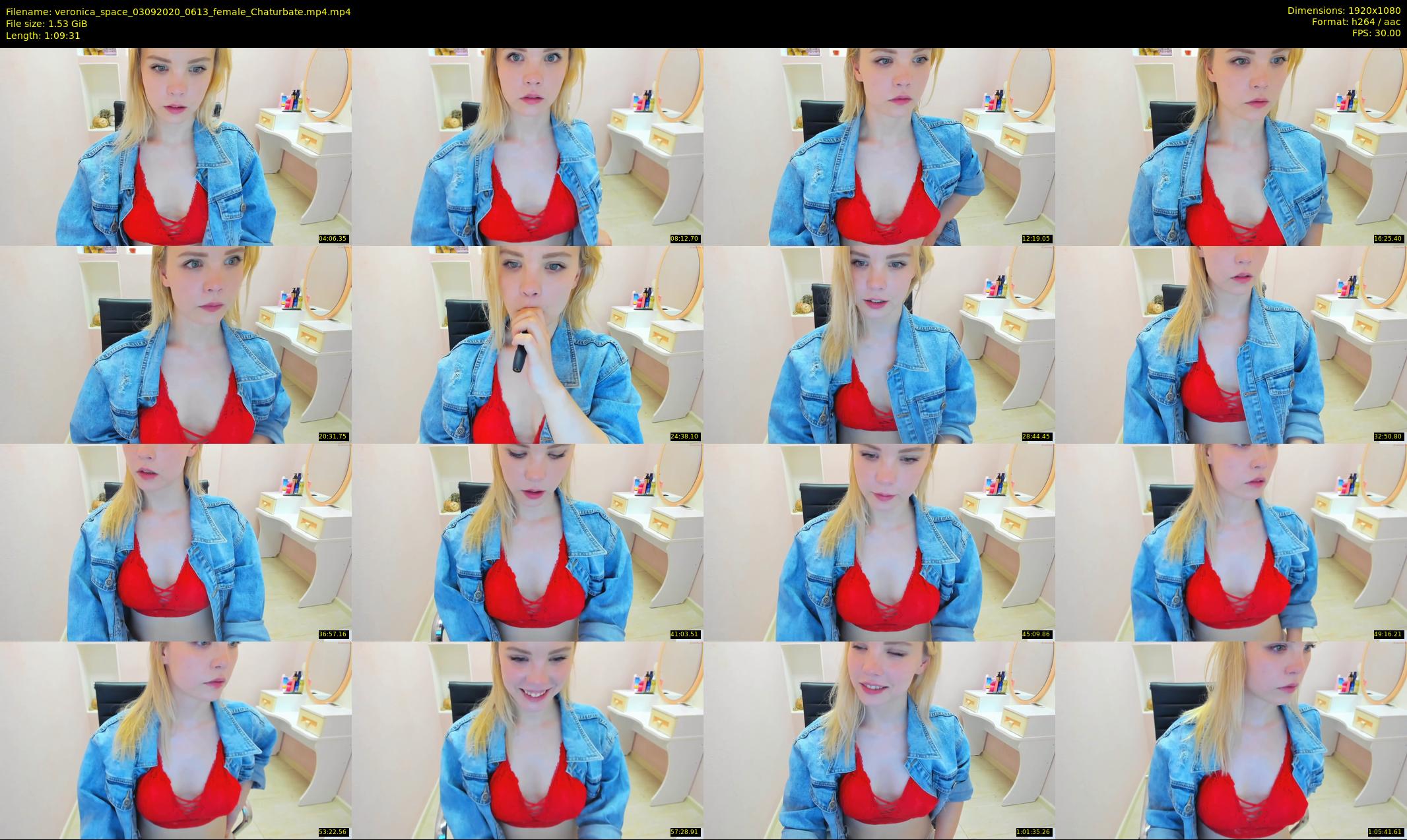 veronica_space — 70 minute Chaturbate female cam show recording, 1080p, Sep 3, 2020