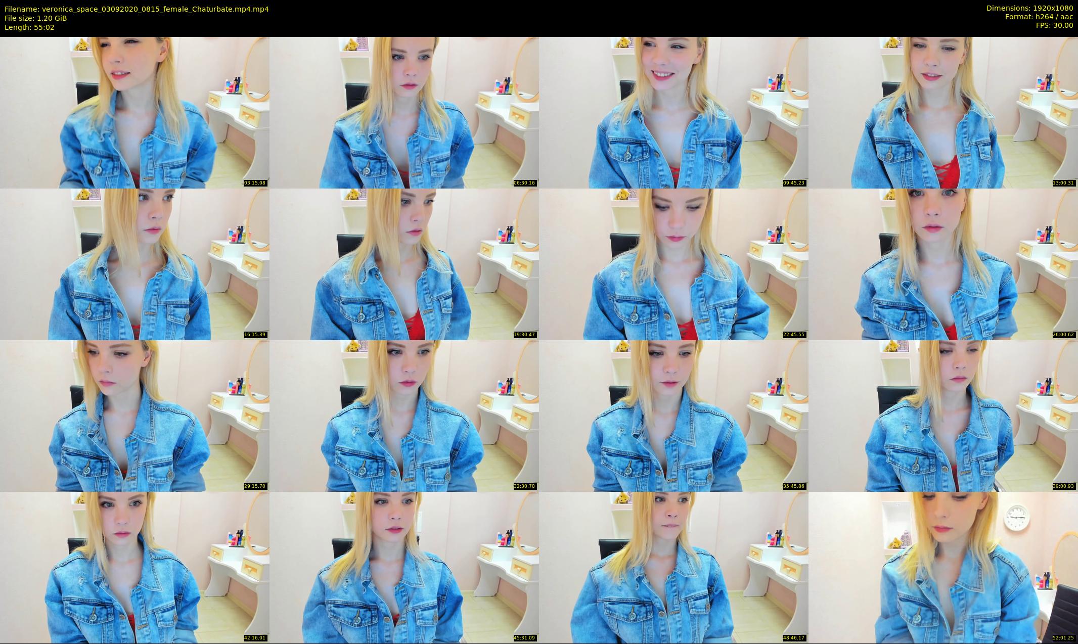 veronica_space — 56 minute Chaturbate female cam show recording, 1080p, Sep 3, 2020