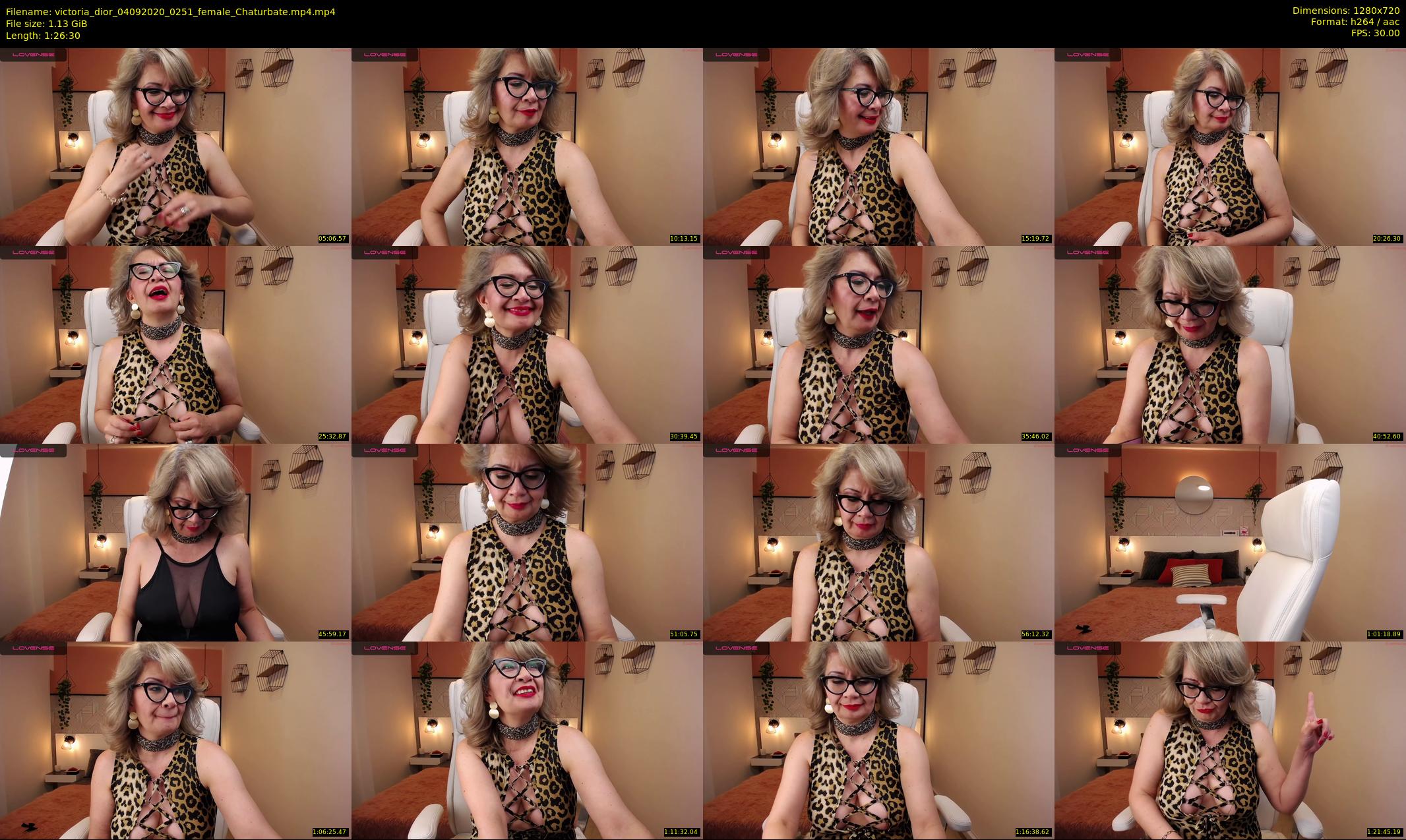 victoria_dior — 87 minute Chaturbate female cam show recording, 720p, Sep 4, 2020