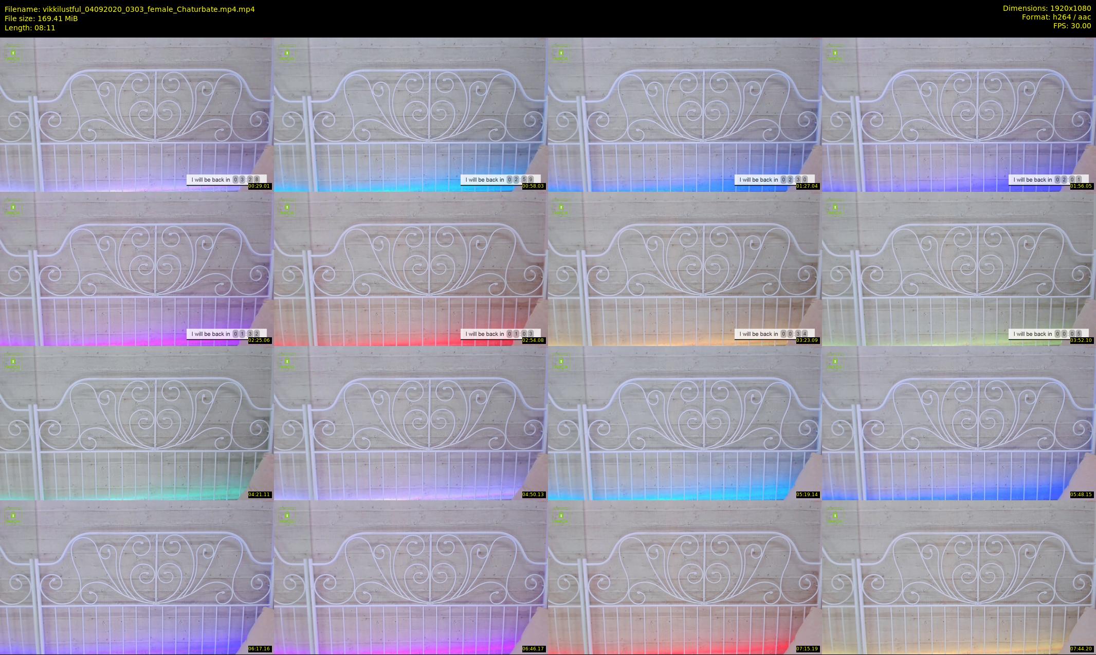 vikkilustful — 9 minute Chaturbate female cam show recording, 1080p, Sep 4, 2020