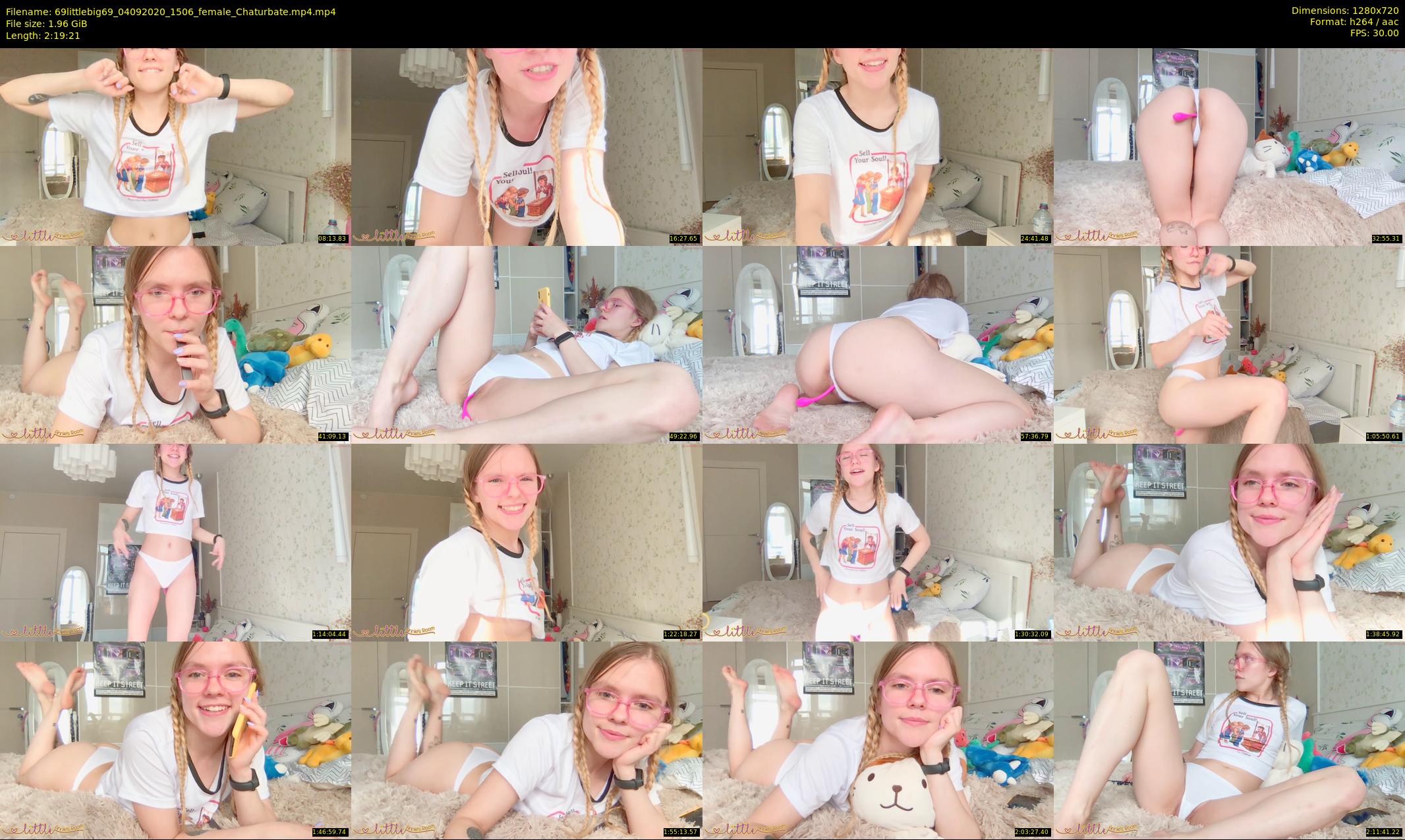 69littlebig69 — 140 minute Chaturbate couple cam show recording, 720p, Sep 4, 2020