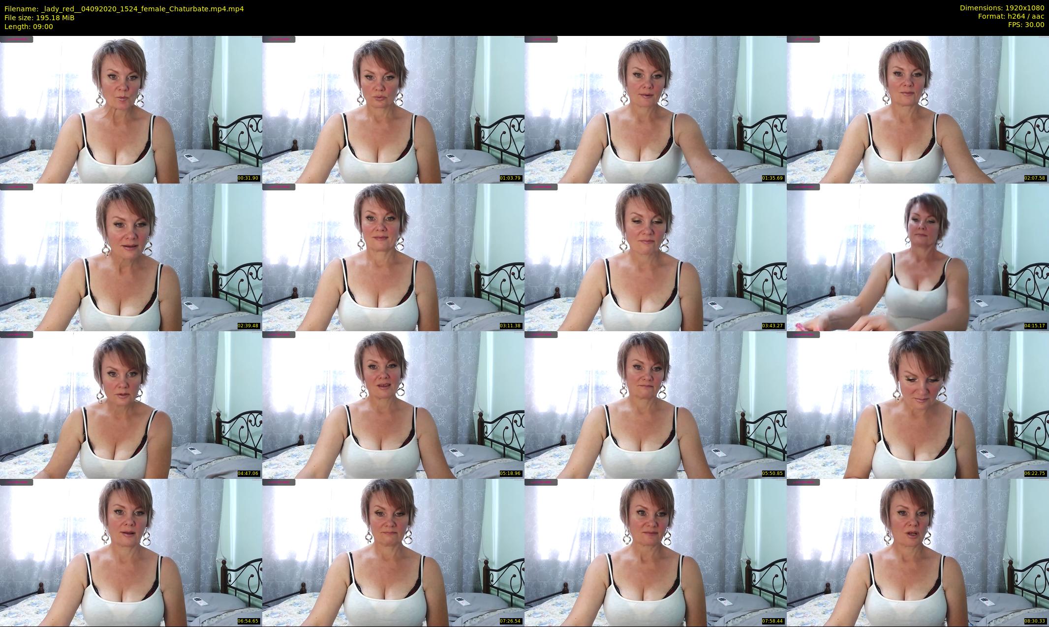 _lady_red_ — 9 minute Chaturbate female cam show recording, 1080p, Sep 4, 2020