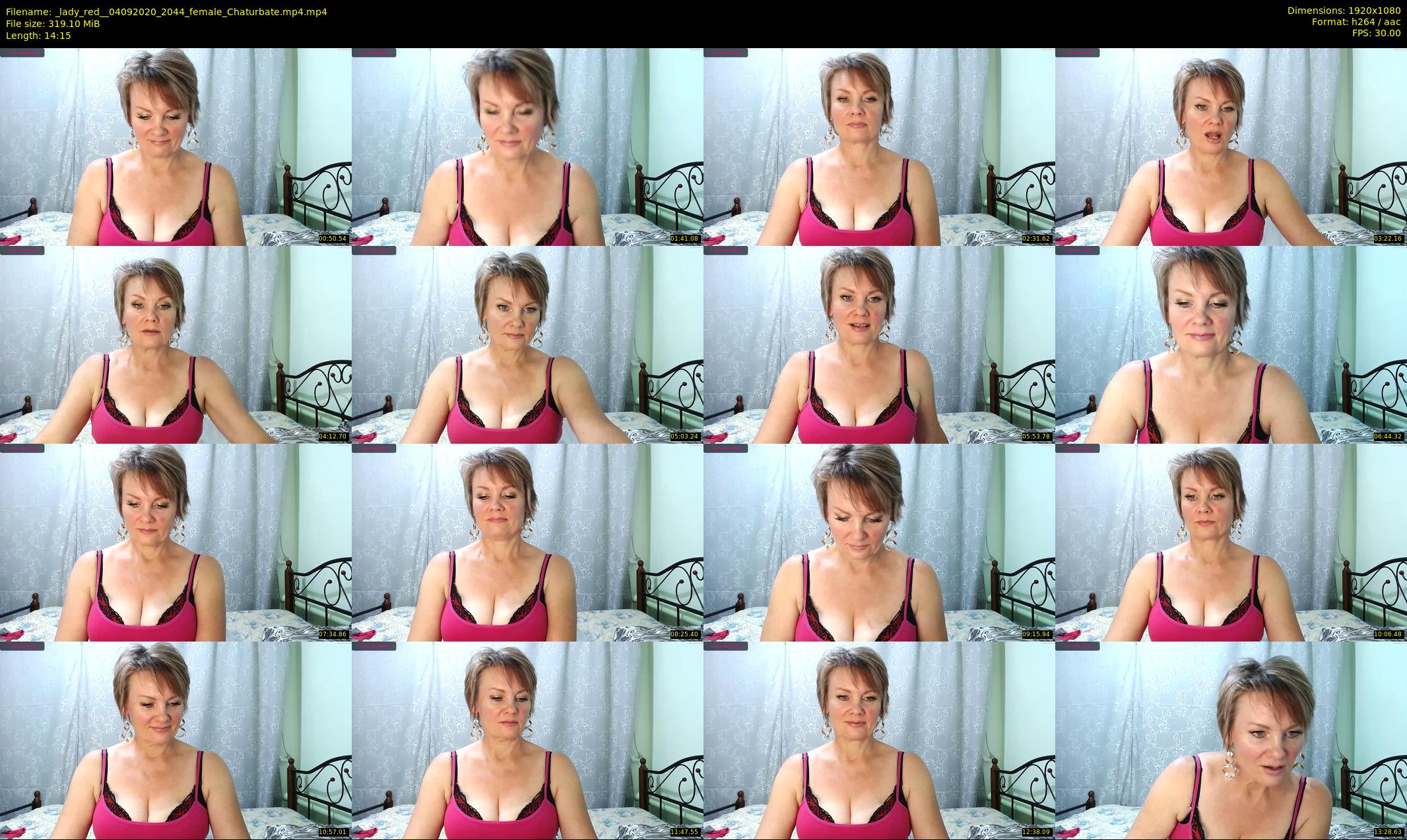 _lady_red_ — 15 minute Chaturbate female cam show recording, 1080p, Sep 4, 2020