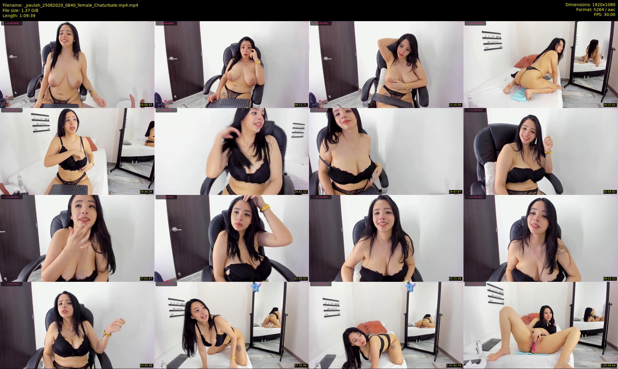 _paulah — 70 minute Chaturbate female cam show recording, 1080p, Aug 25, 2020