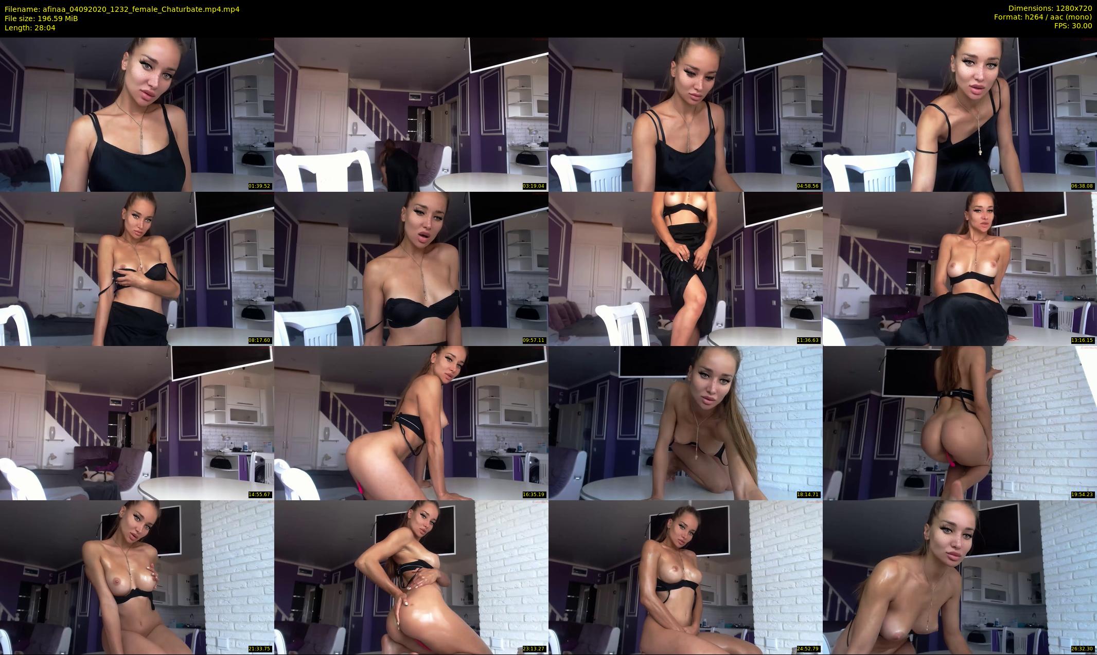 afinaa — 29 minute Chaturbate female cam show recording, 720p, Sep 4, 2020
