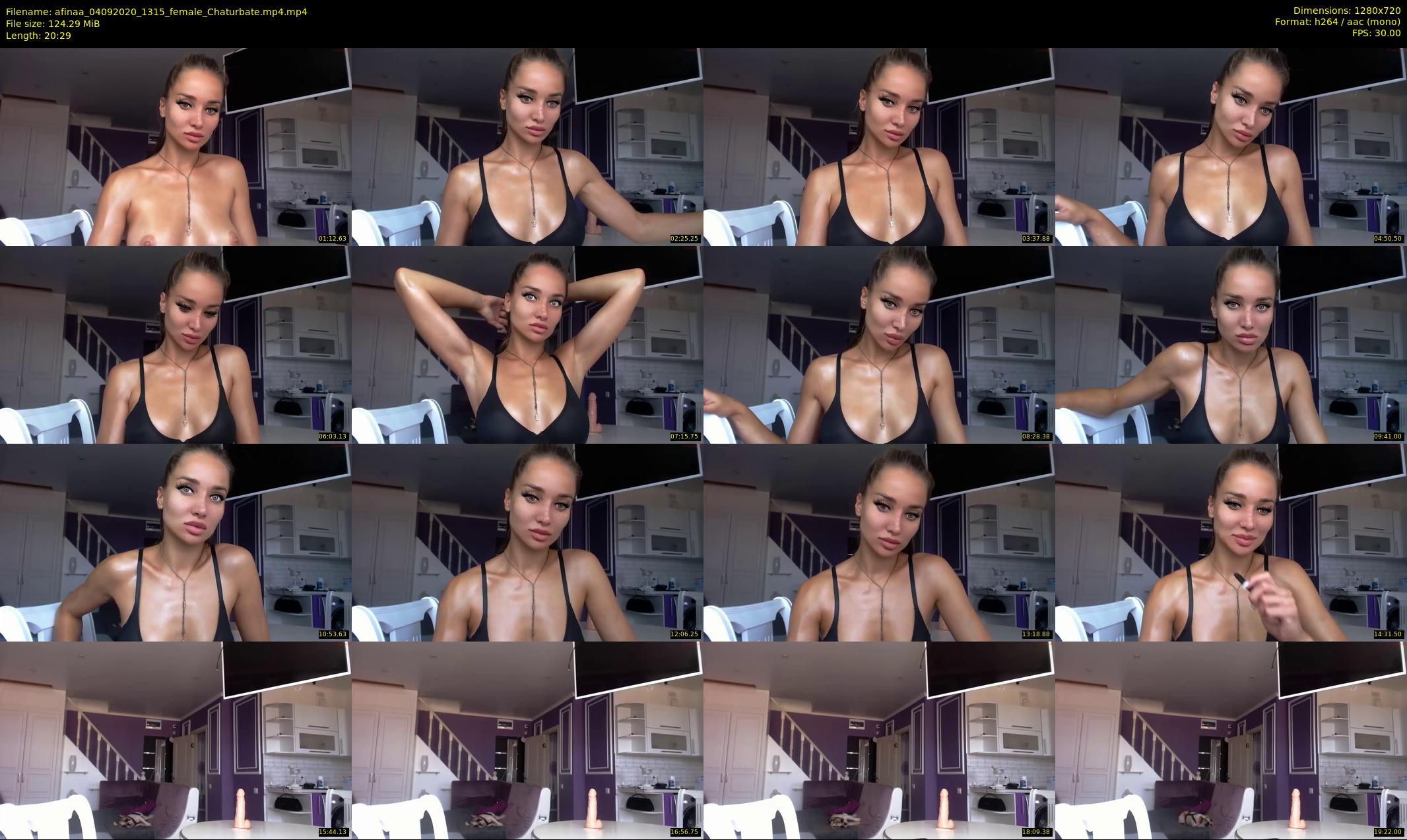 afinaa — 21 minute Chaturbate female cam show recording, 720p, Sep 4, 2020