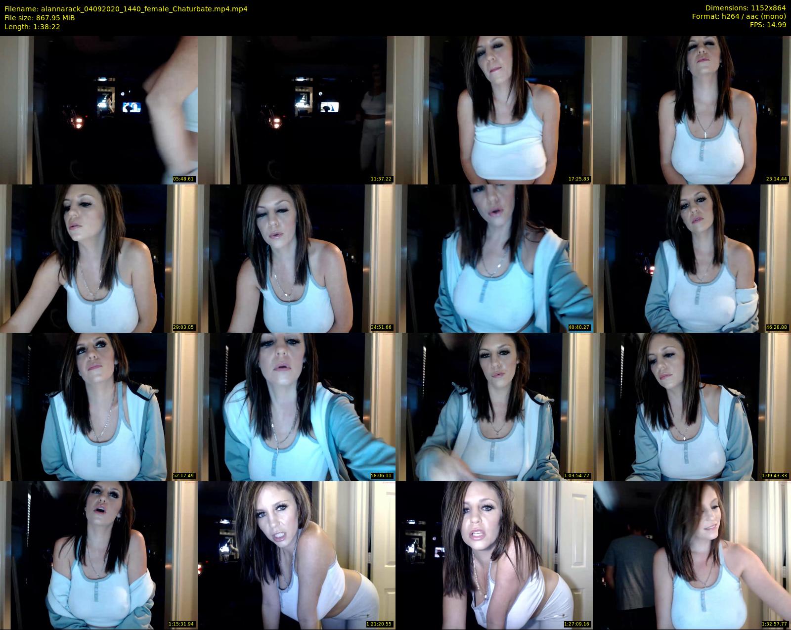 alannarack — 99 minute Chaturbate female cam show recording, 720p, Sep 4, 2020
