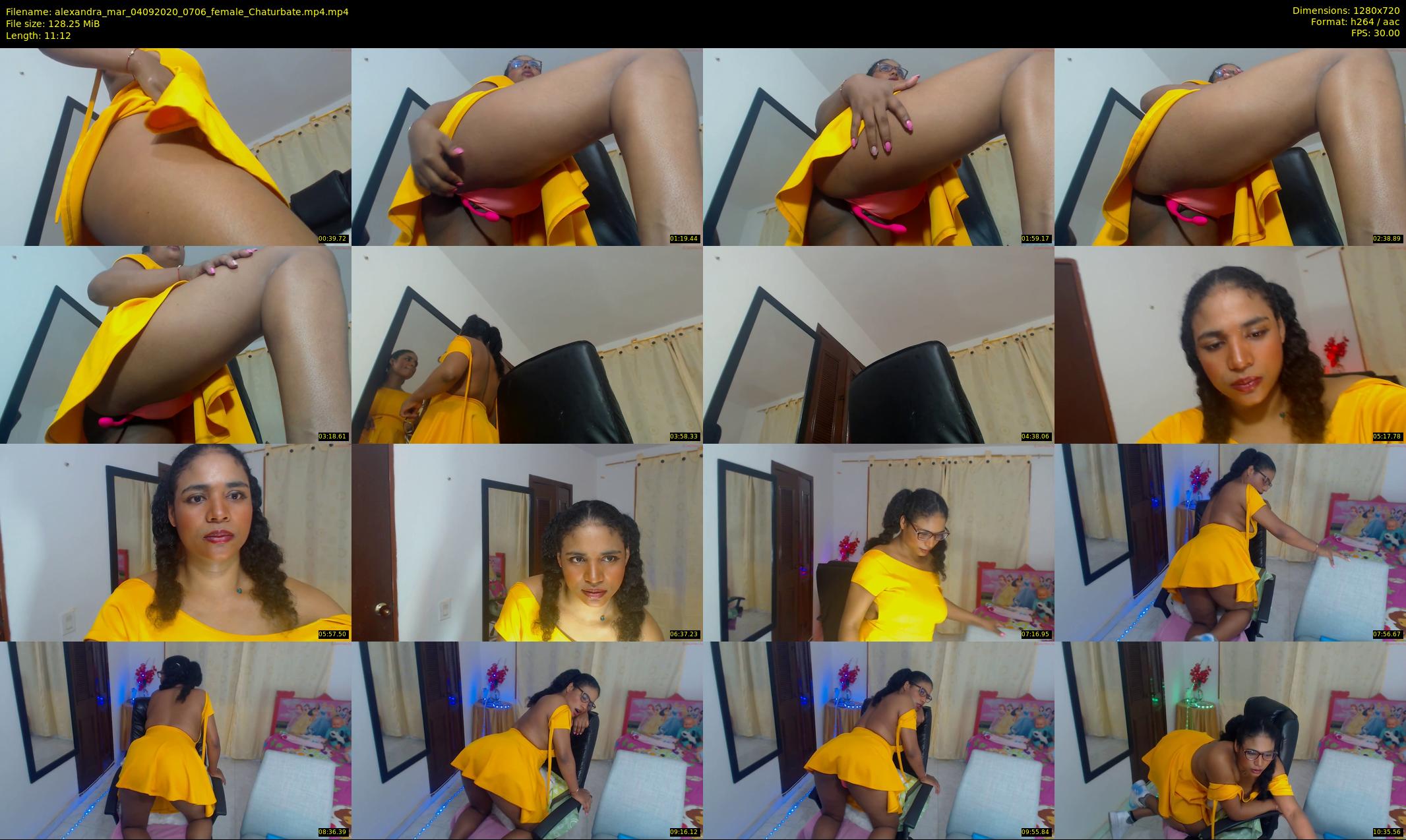 alexandra_mar — 12 minute Chaturbate female cam show recording, 720p, Sep 4, 2020