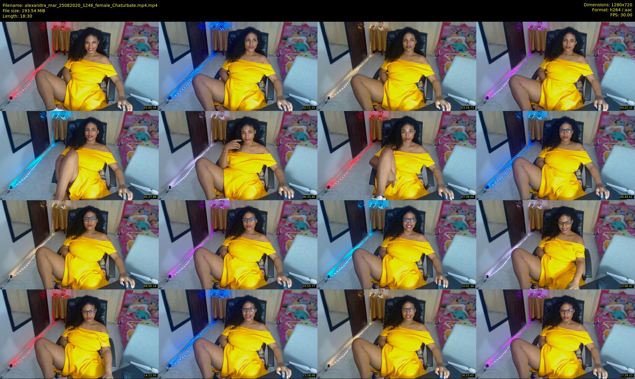 alexandra_mar — 19 minute Chaturbate female cam show recording, 720p, Aug 25, 2020