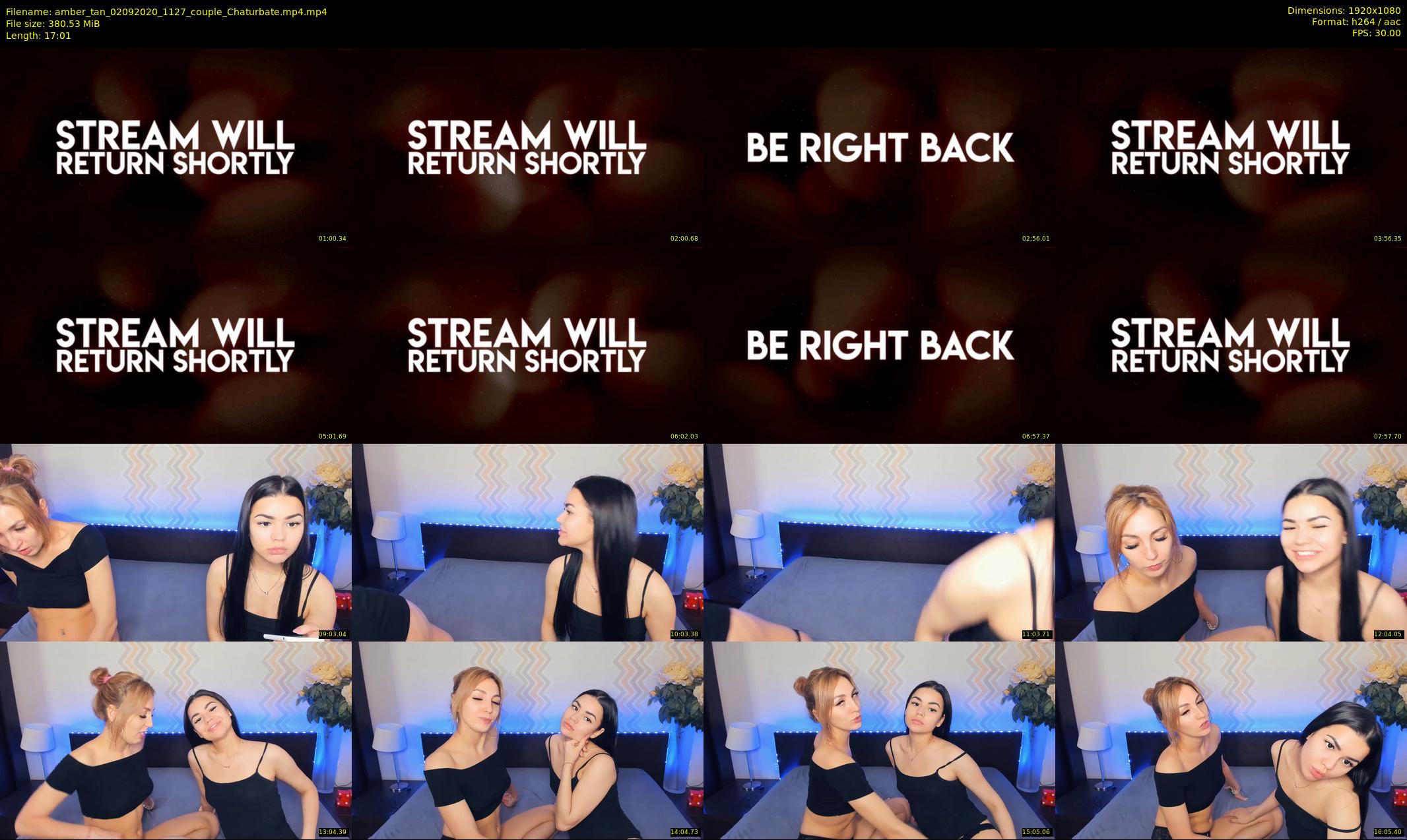 amber_tan — 18 minute Chaturbate female cam show recording, 1080p, Sep 2, 2020