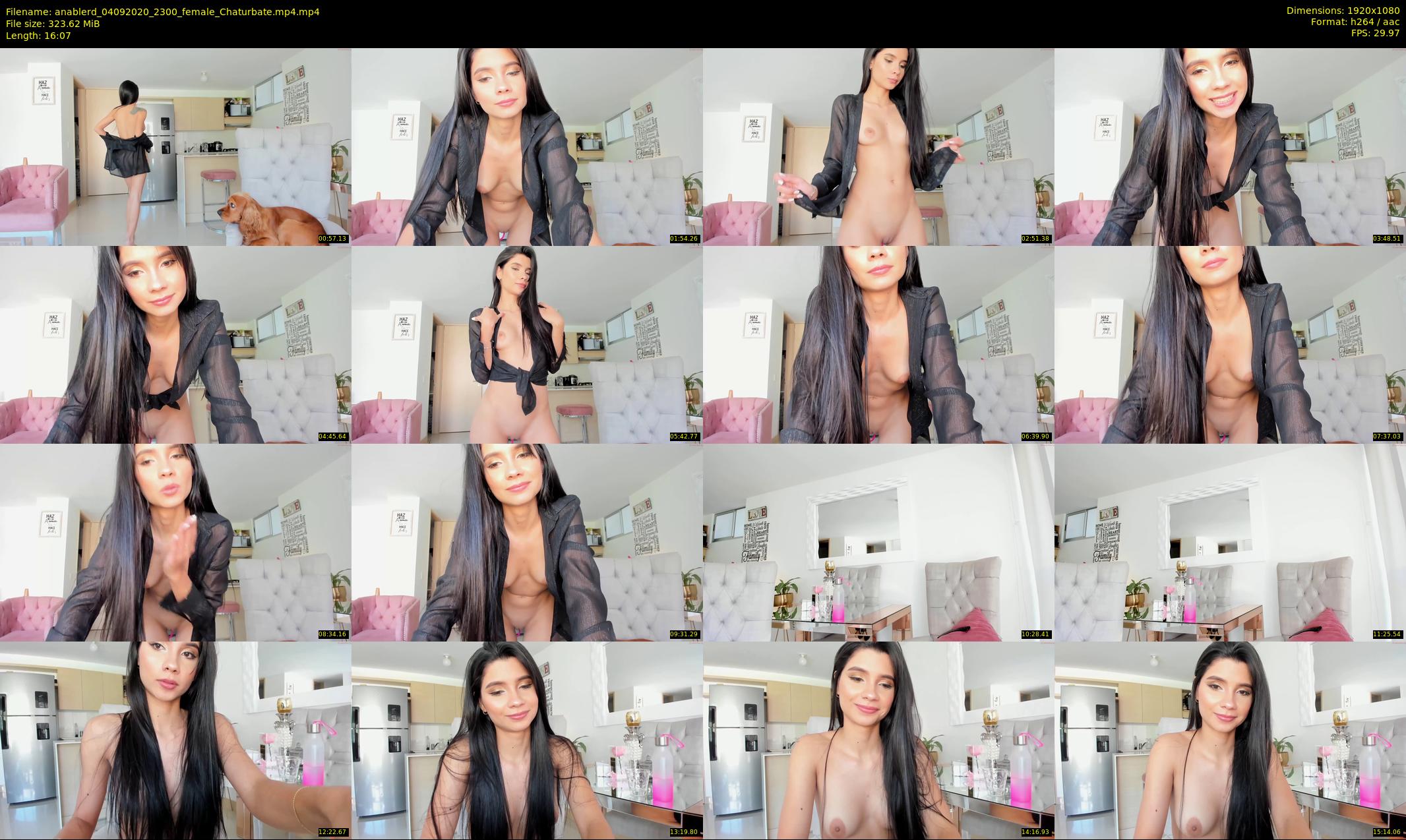 anablerd — 17 minute Chaturbate female cam show recording, 1080p, Sep 4, 2020