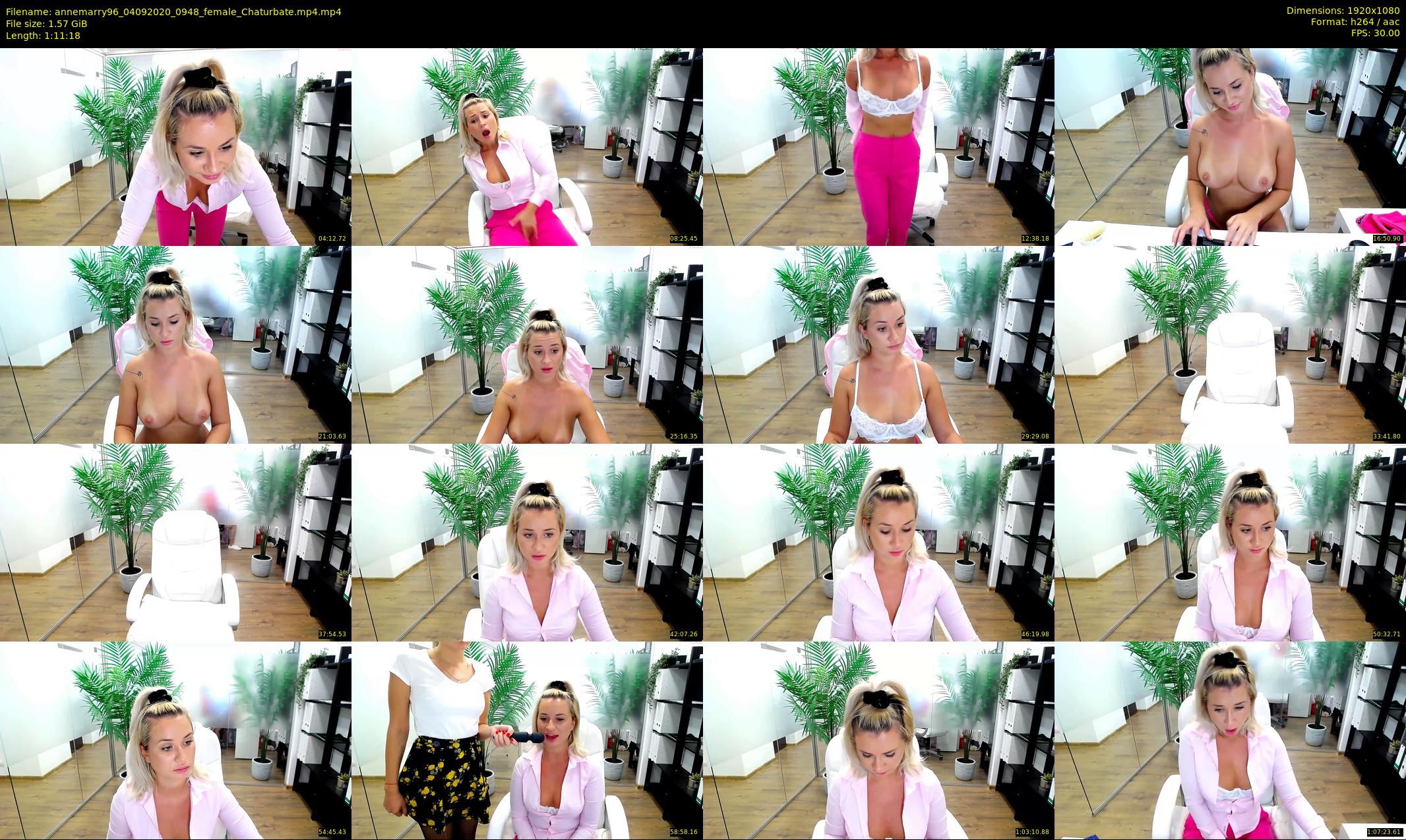 annemarry96 — 72 minute Chaturbate female cam show recording, 1080p, Sep 4, 2020