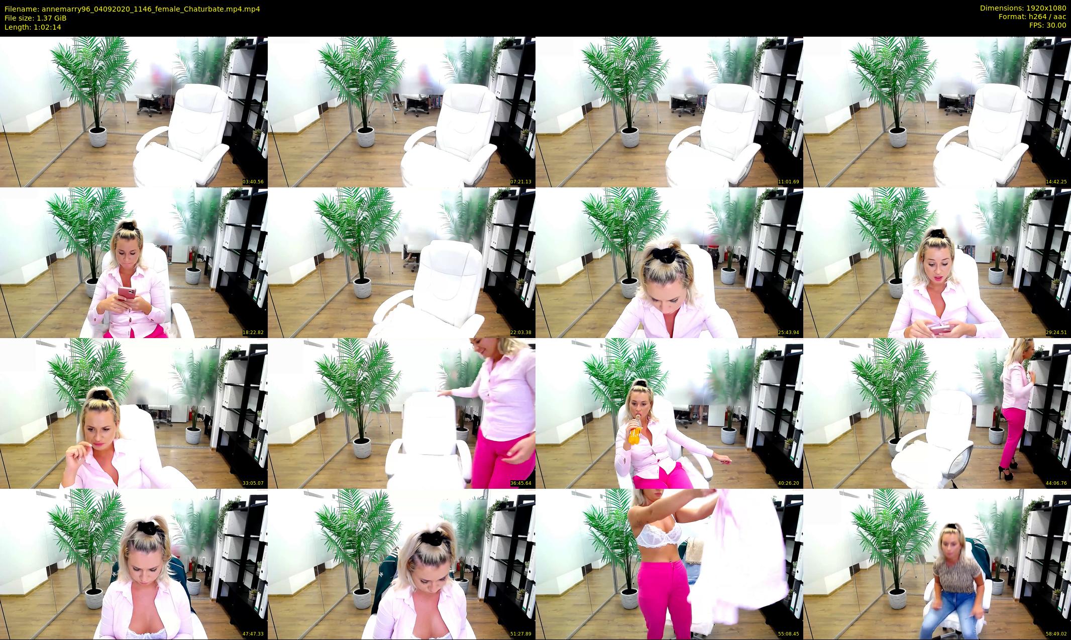 annemarry96 — 63 minute Chaturbate female cam show recording, 1080p, Sep 4, 2020