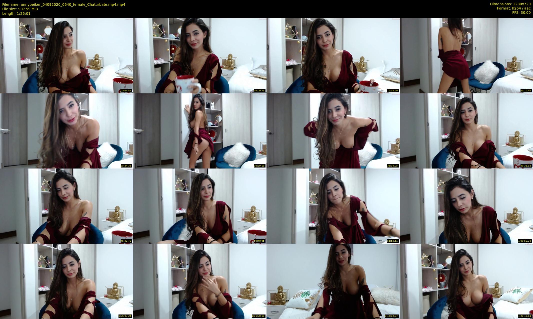 annybeiker — 87 minute Chaturbate female cam show recording, 720p, Sep 4, 2020