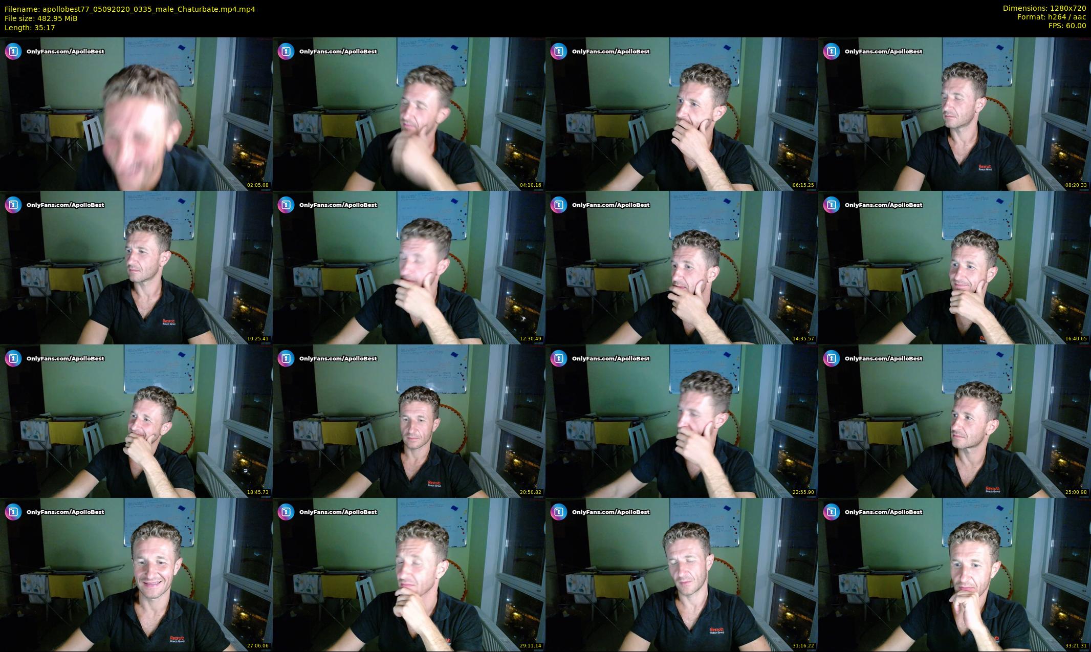 apollobest77 — 36 minute Chaturbate male cam show recording, 720p, Sep 5, 2020