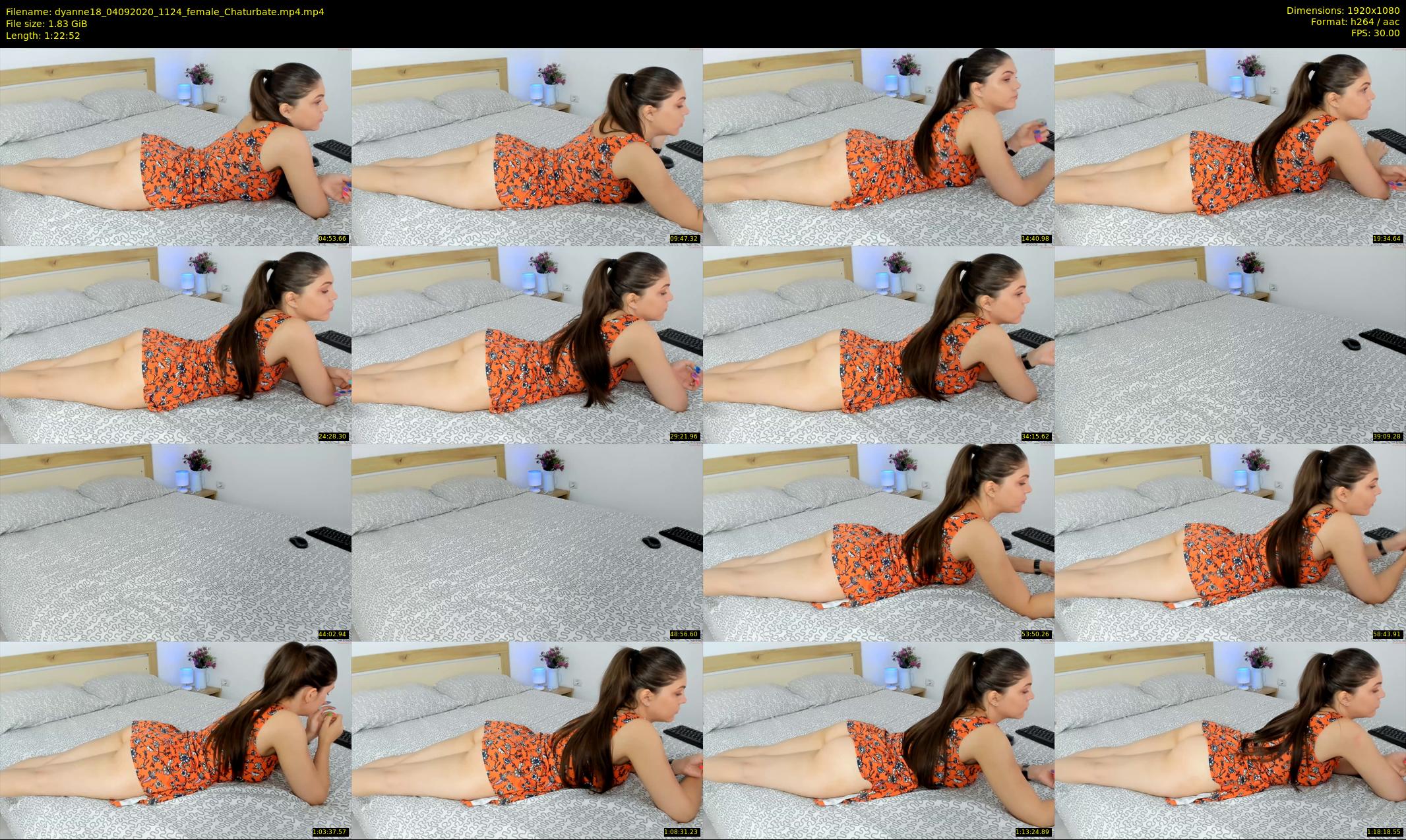 dyanne18 — 83 minute Chaturbate female cam show recording, 1080p, Sep 4, 2020