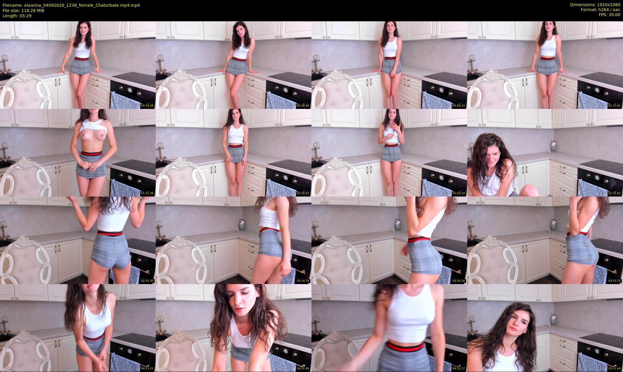 elaanna — 6 minute Chaturbate female cam show recording, 1080p, Sep 4, 2020