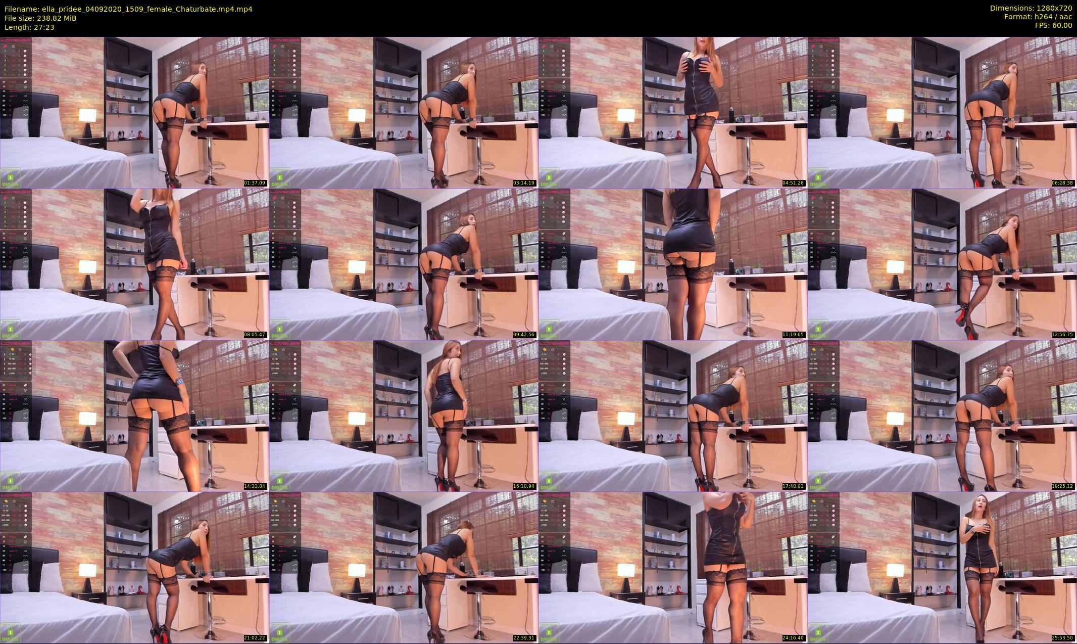 ella_pridee — 28 minute Chaturbate female cam show recording, 720p, Sep 4, 2020