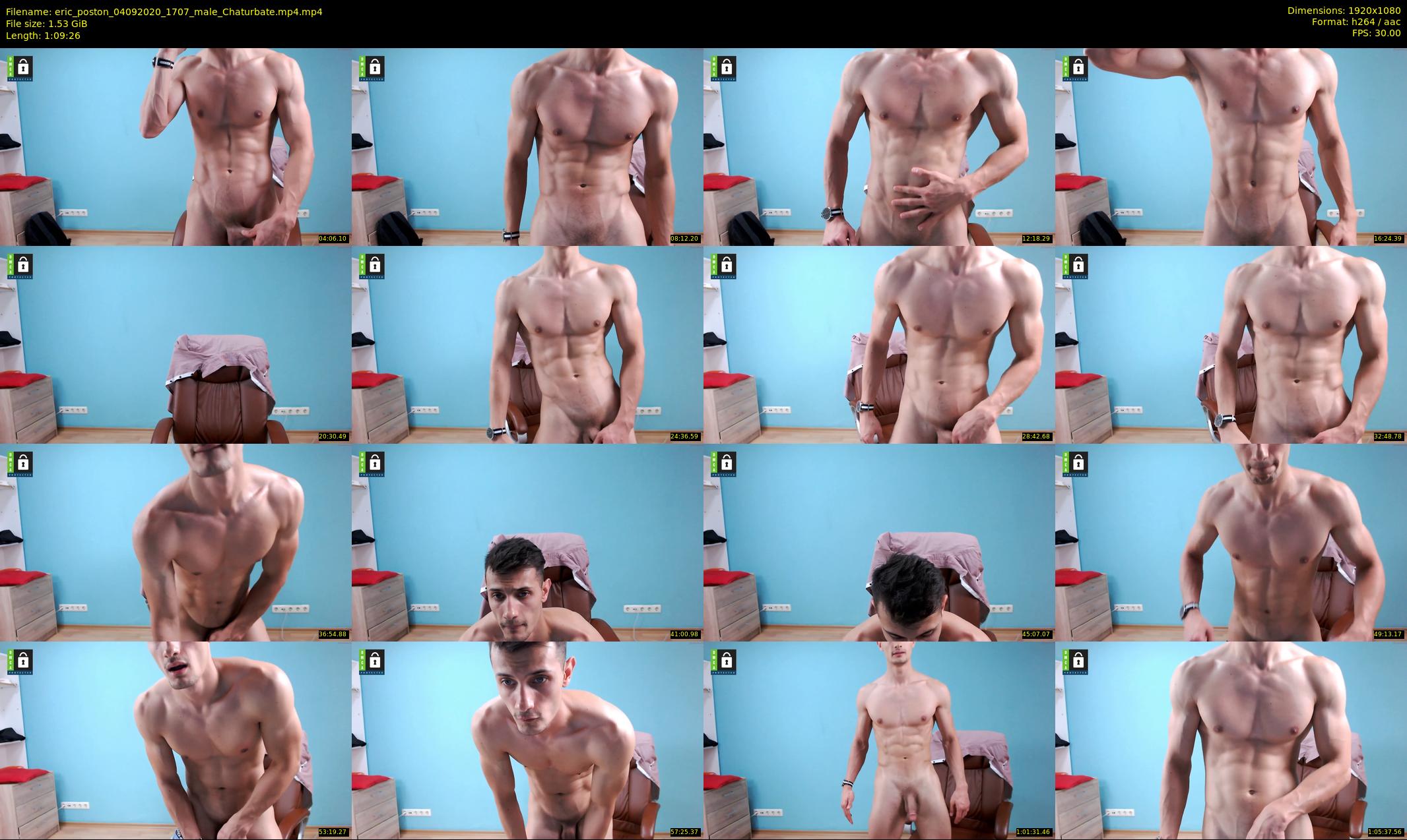 eric_poston — 70 minute Chaturbate male cam show recording, 1080p, Sep 4, 2020