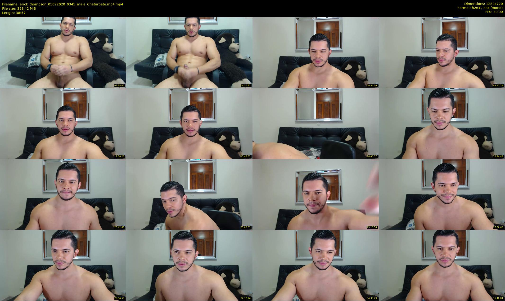 erick_thompson — 39 minute Chaturbate male cam show recording, 720p, Sep 5, 2020