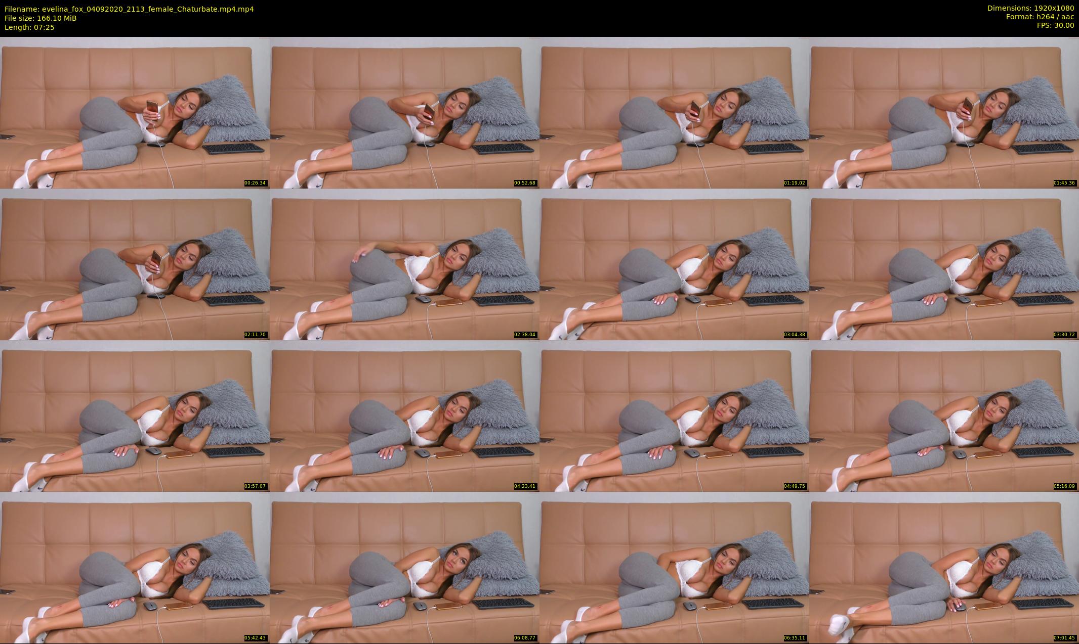 evelina_fox — 8 minute Chaturbate female cam show recording, 1080p, Sep 4, 2020