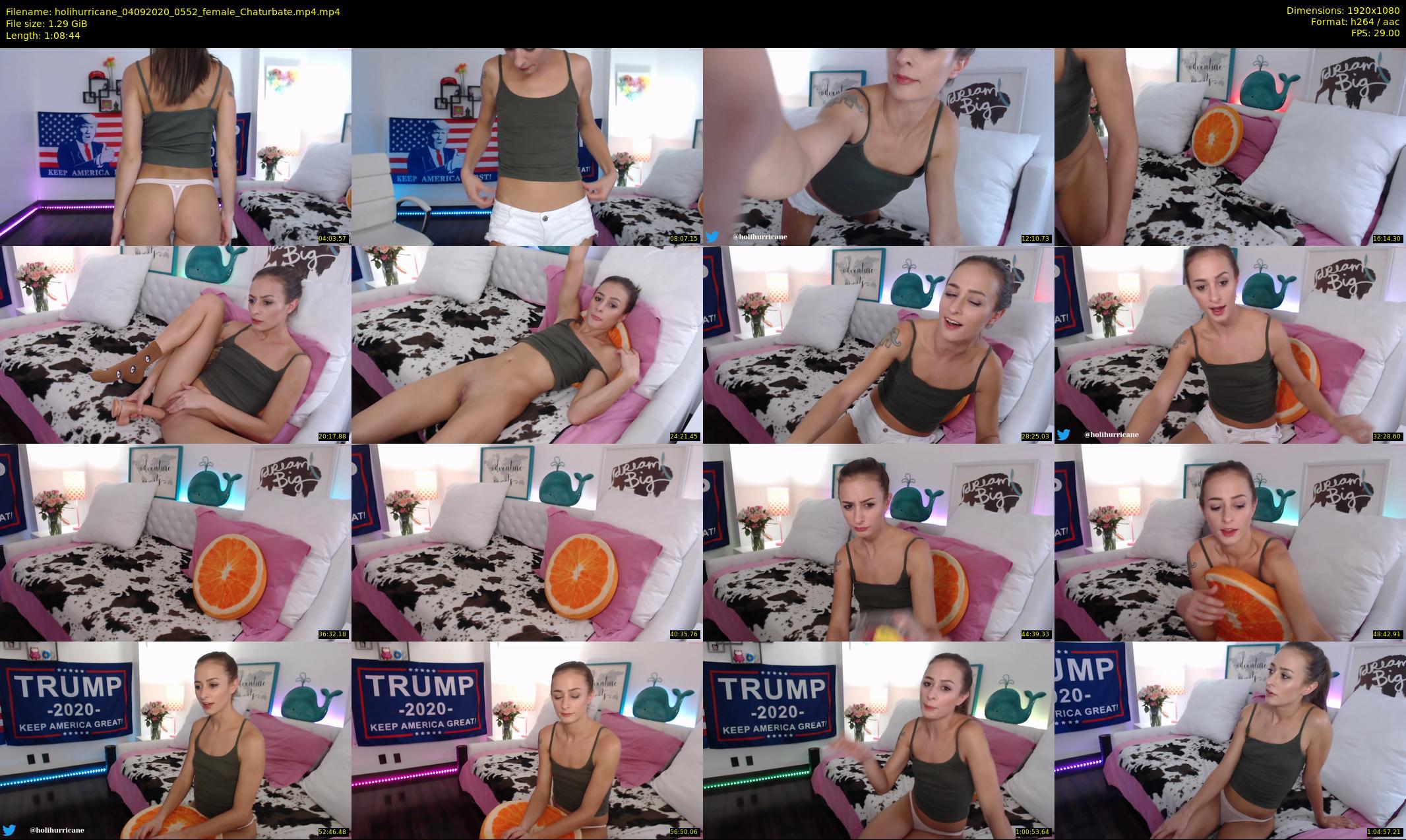 holihurricane — 69 minute Chaturbate female cam show recording, 1080p, Sep 4, 2020