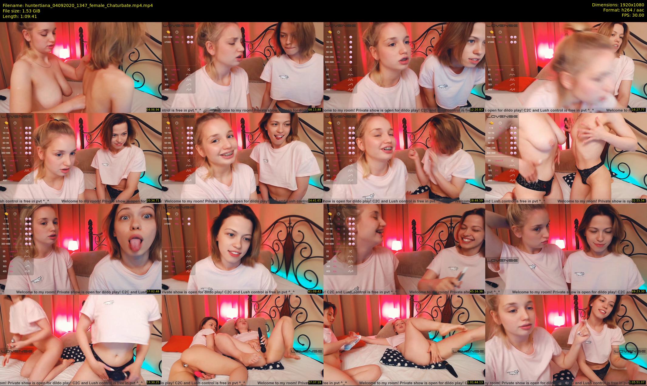 huntertiana — 70 minute Chaturbate female cam show recording, 1080p, Sep 4, 2020