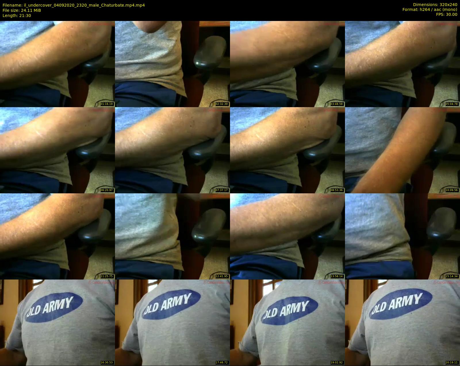 il_undercover — 22 minute Chaturbate male cam show recording, SD, Sep 4, 2020