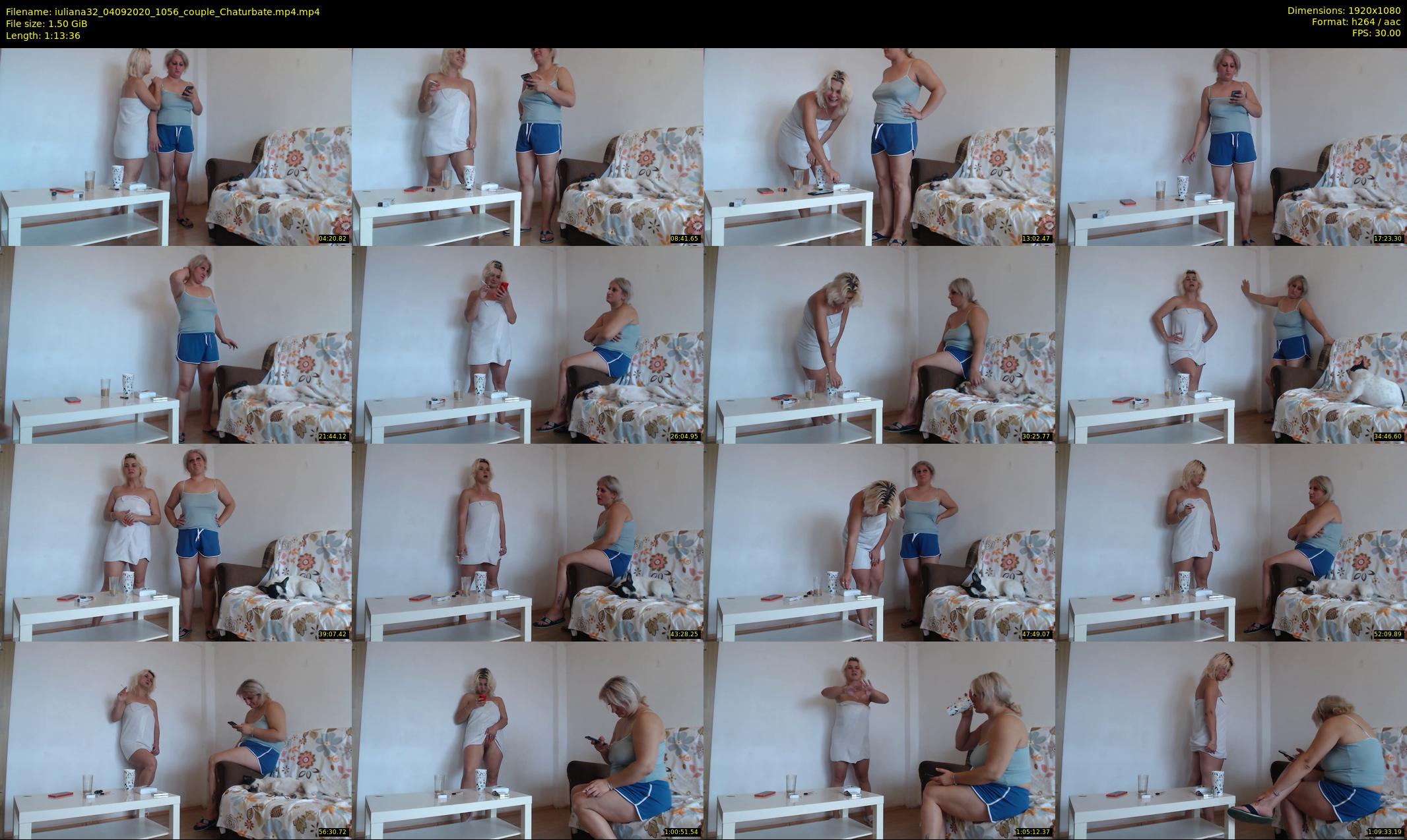 iuliana32 — 74 minute Chaturbate couple cam show recording, 1080p, Sep 4, 2020