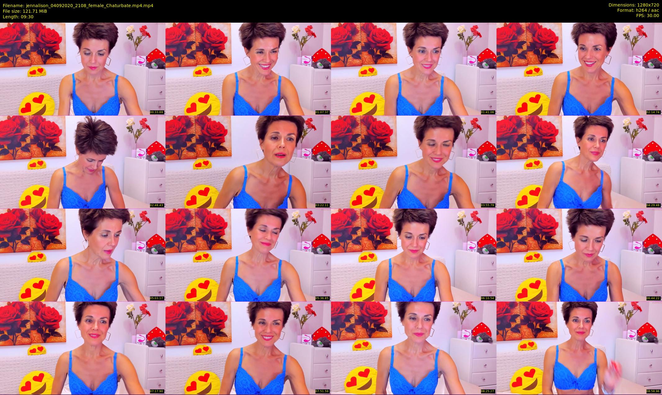 jennalison — 10 minute Chaturbate female cam show recording, 720p, Sep 4, 2020