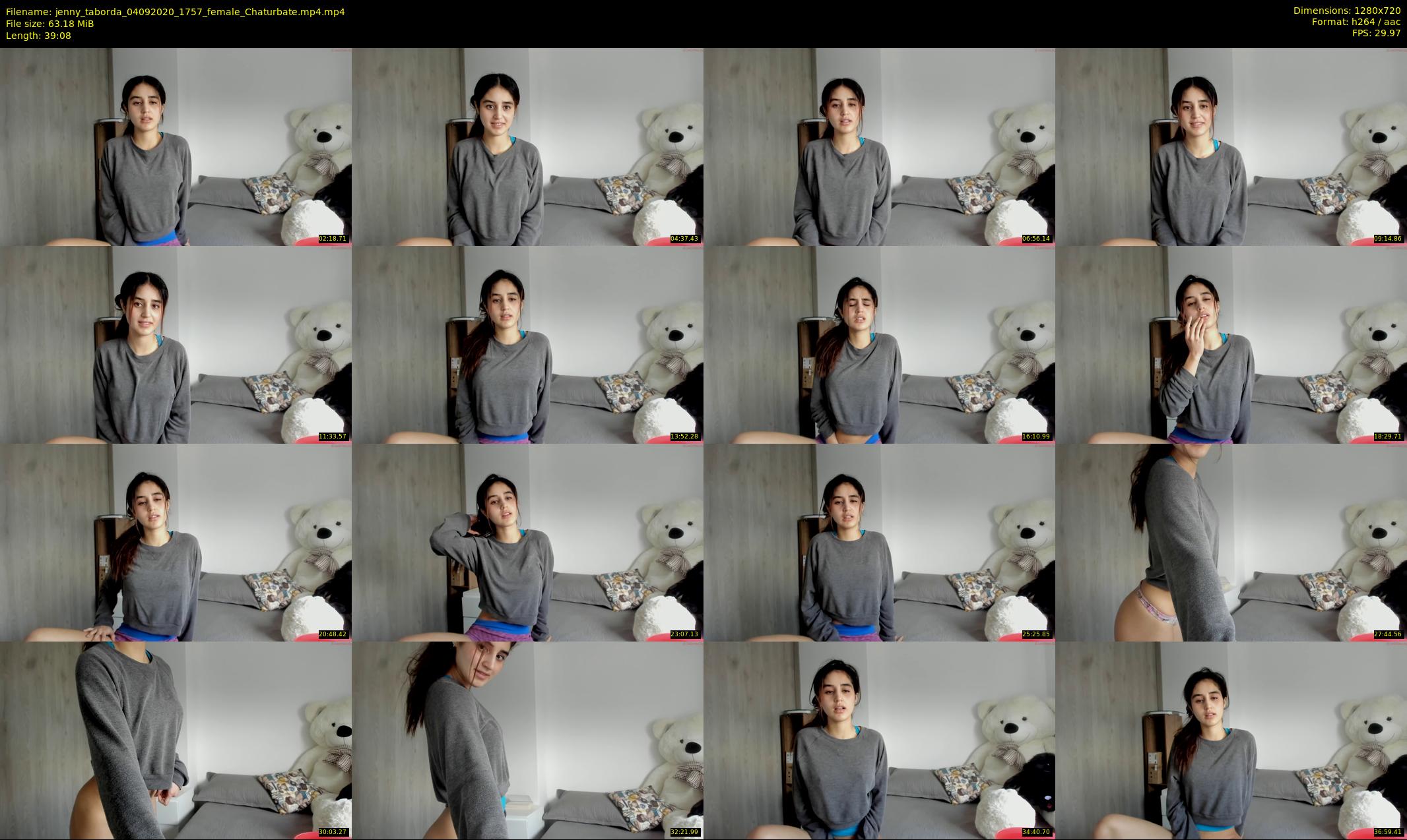 jenny_taborda — 40 minute Chaturbate female cam show recording, 720p, Sep 4, 2020