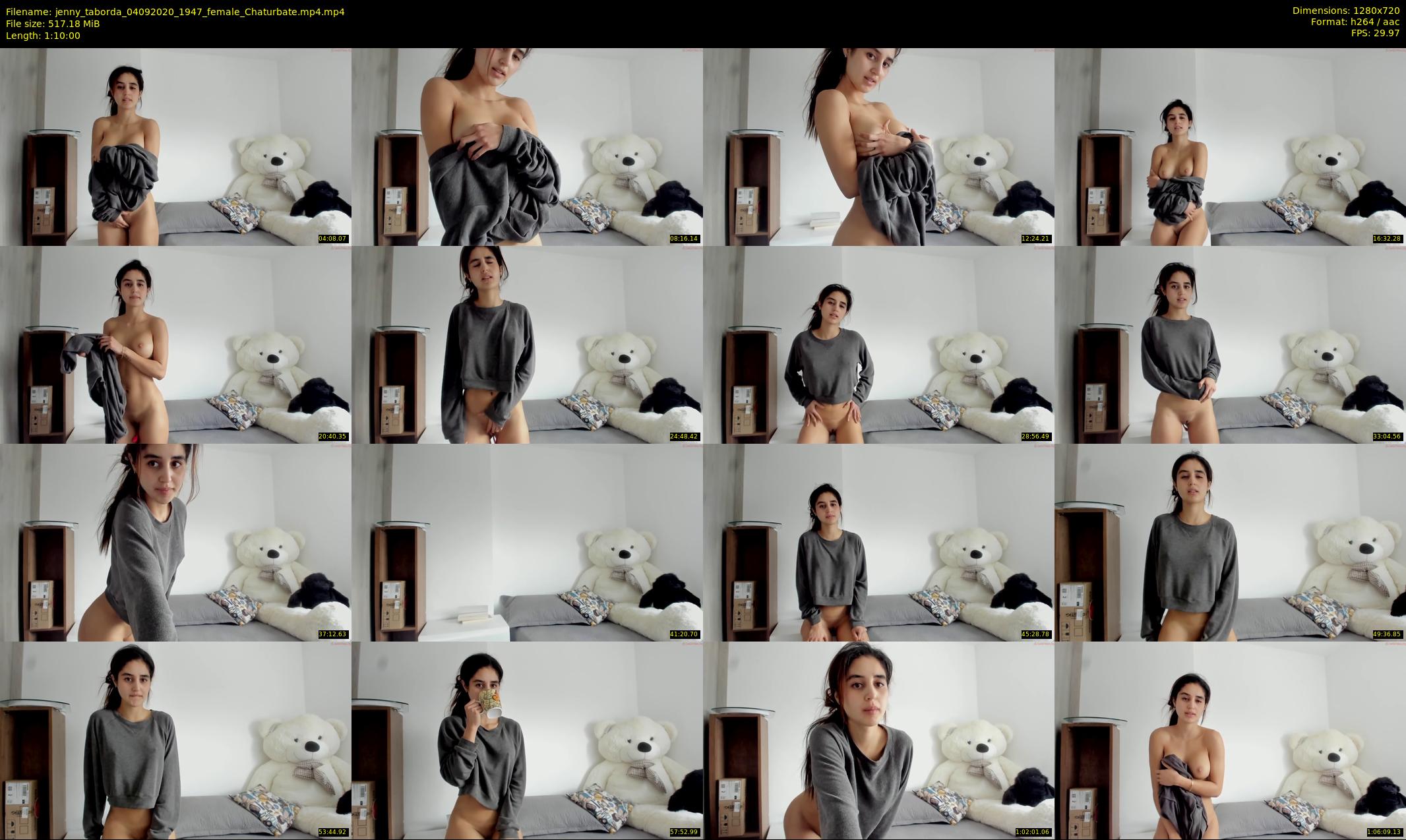 jenny_taborda — 70 minute Chaturbate female cam show recording, 720p, Sep 4, 2020