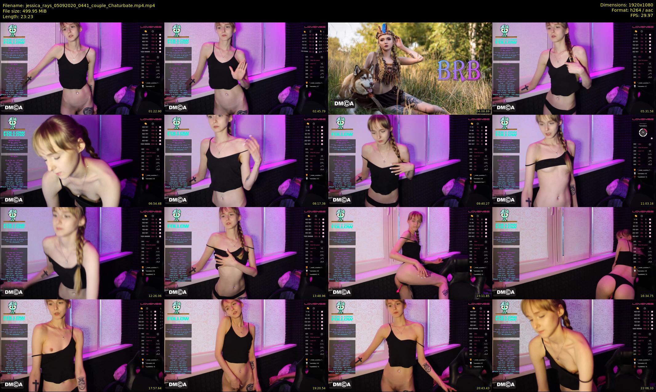 jessica_rays — 24 minute Chaturbate couple cam show recording, 1080p, Sep 5, 2020