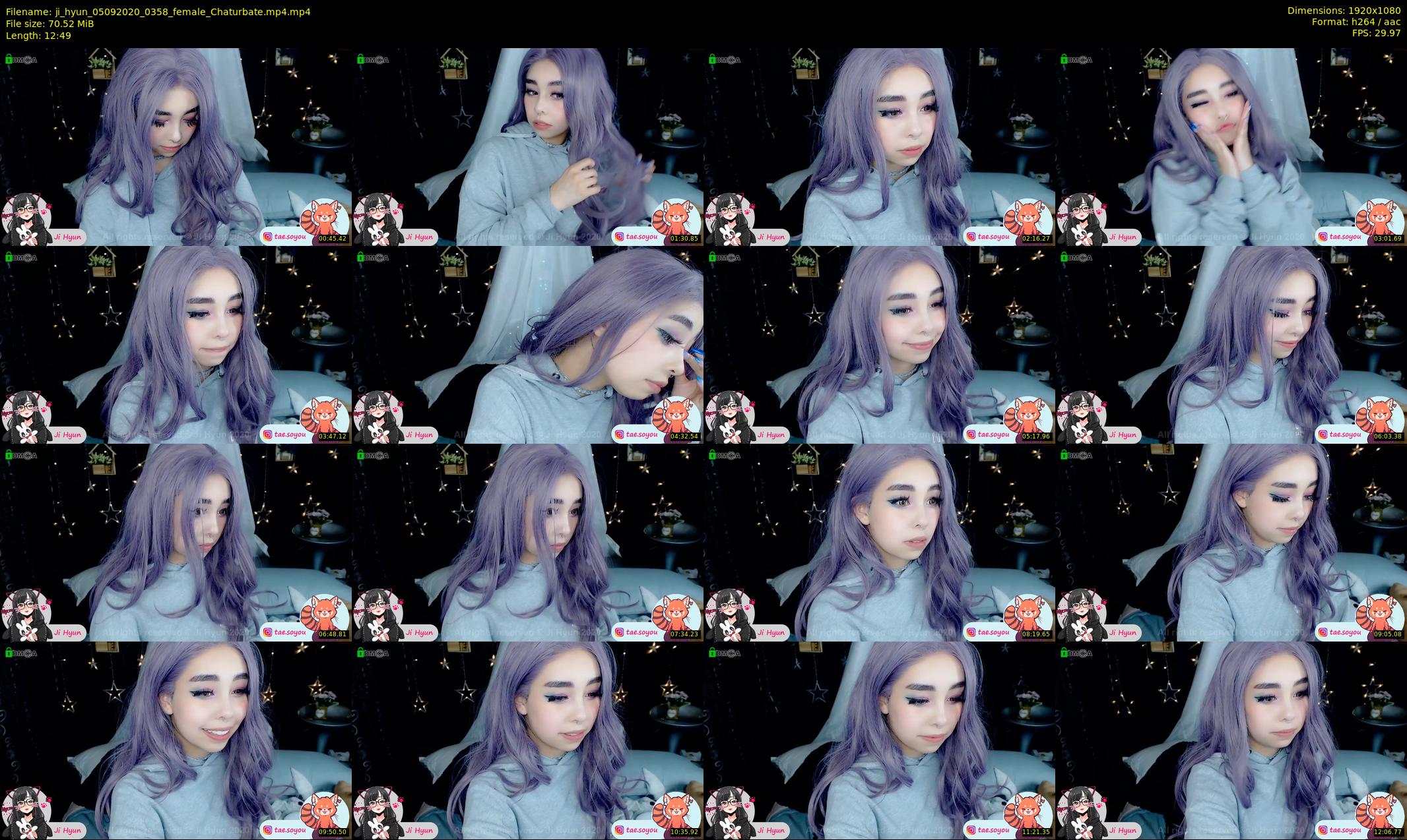 ji_hyun — 13 minute Chaturbate female cam show recording, 1080p, Sep 5, 2020