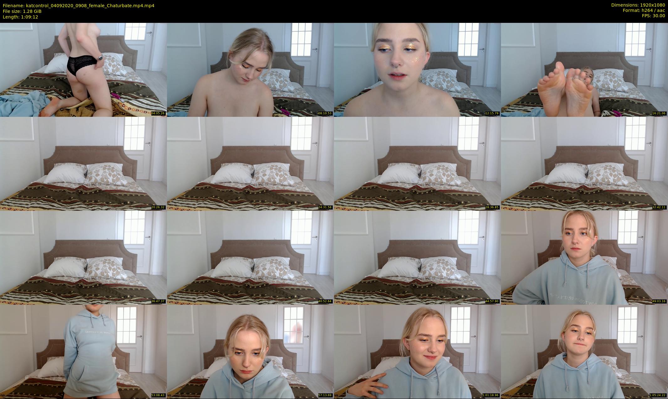 katcontrol — 70 minute Chaturbate female cam show recording, 1080p, Sep 4, 2020