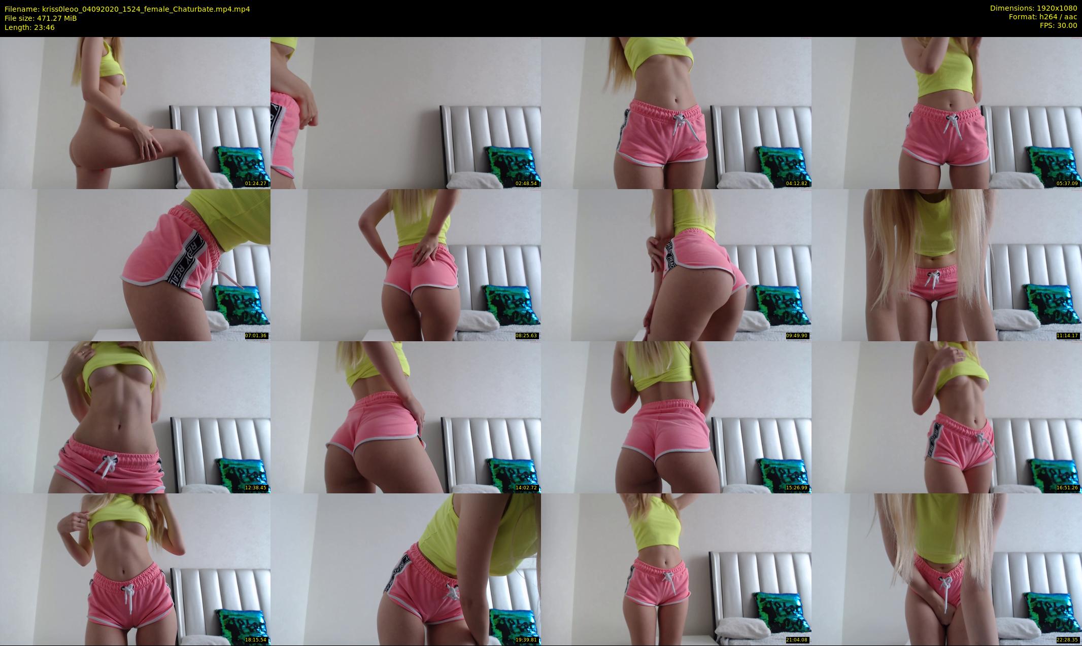 kriss0leoo — 24 minute Chaturbate couple cam show recording, 1080p, Sep 4, 2020
