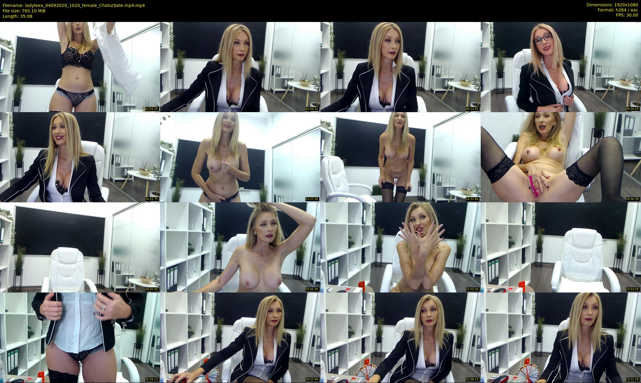 ladyleea — 36 minute Chaturbate female cam show recording, 1080p, Sep 4, 2020
