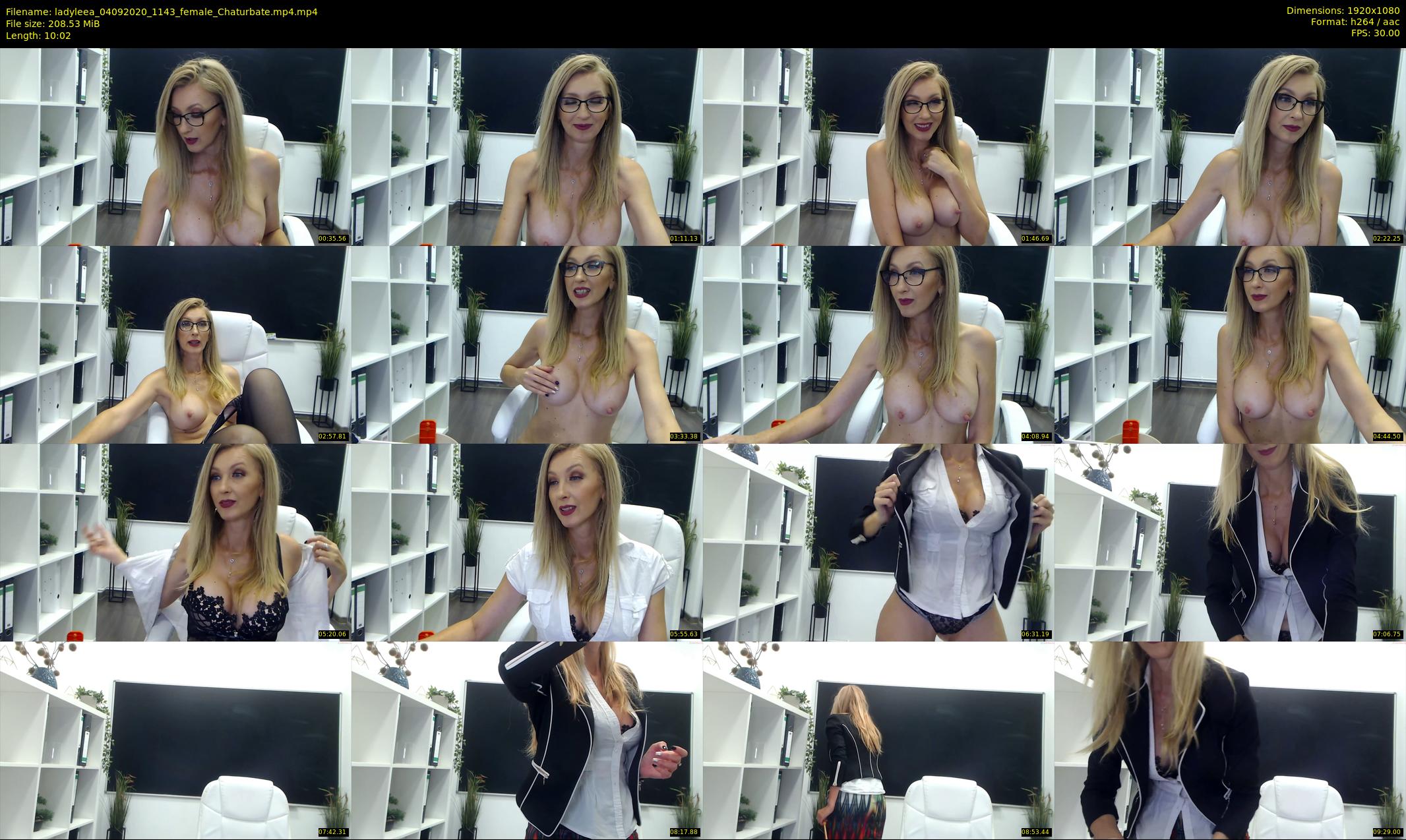 ladyleea — 11 minute Chaturbate female cam show recording, 1080p, Sep 4, 2020
