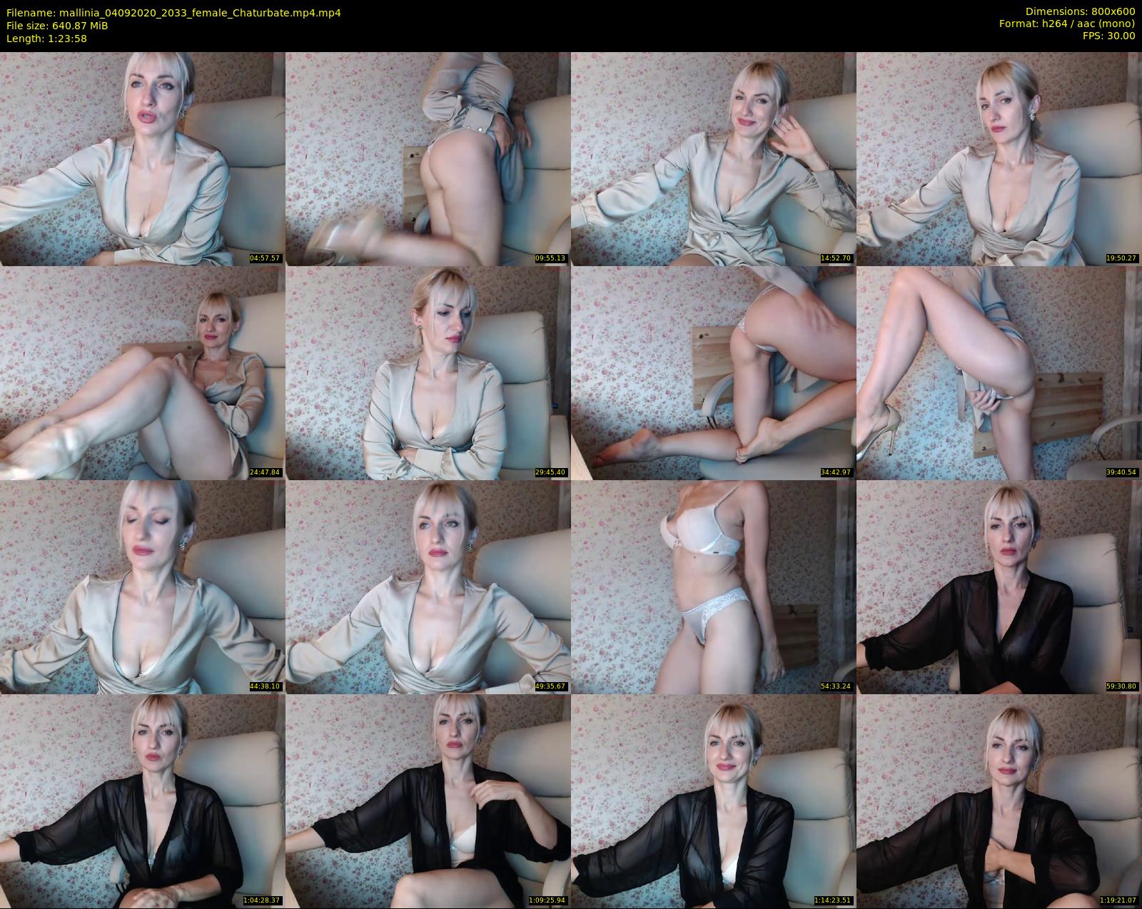 mallinia — 84 minute Chaturbate female cam show recording, 480p, Sep 4, 2020