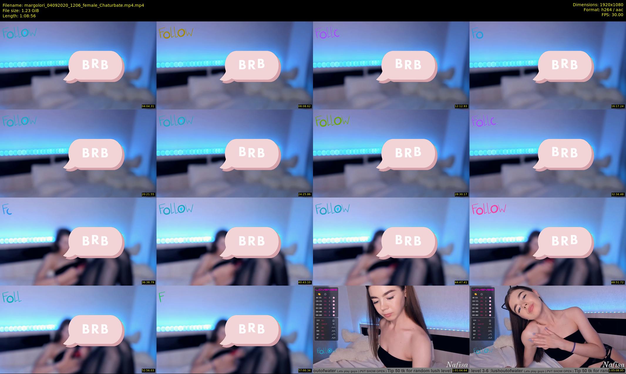 margolori — 69 minute Chaturbate couple cam show recording, 1080p, Sep 4, 2020