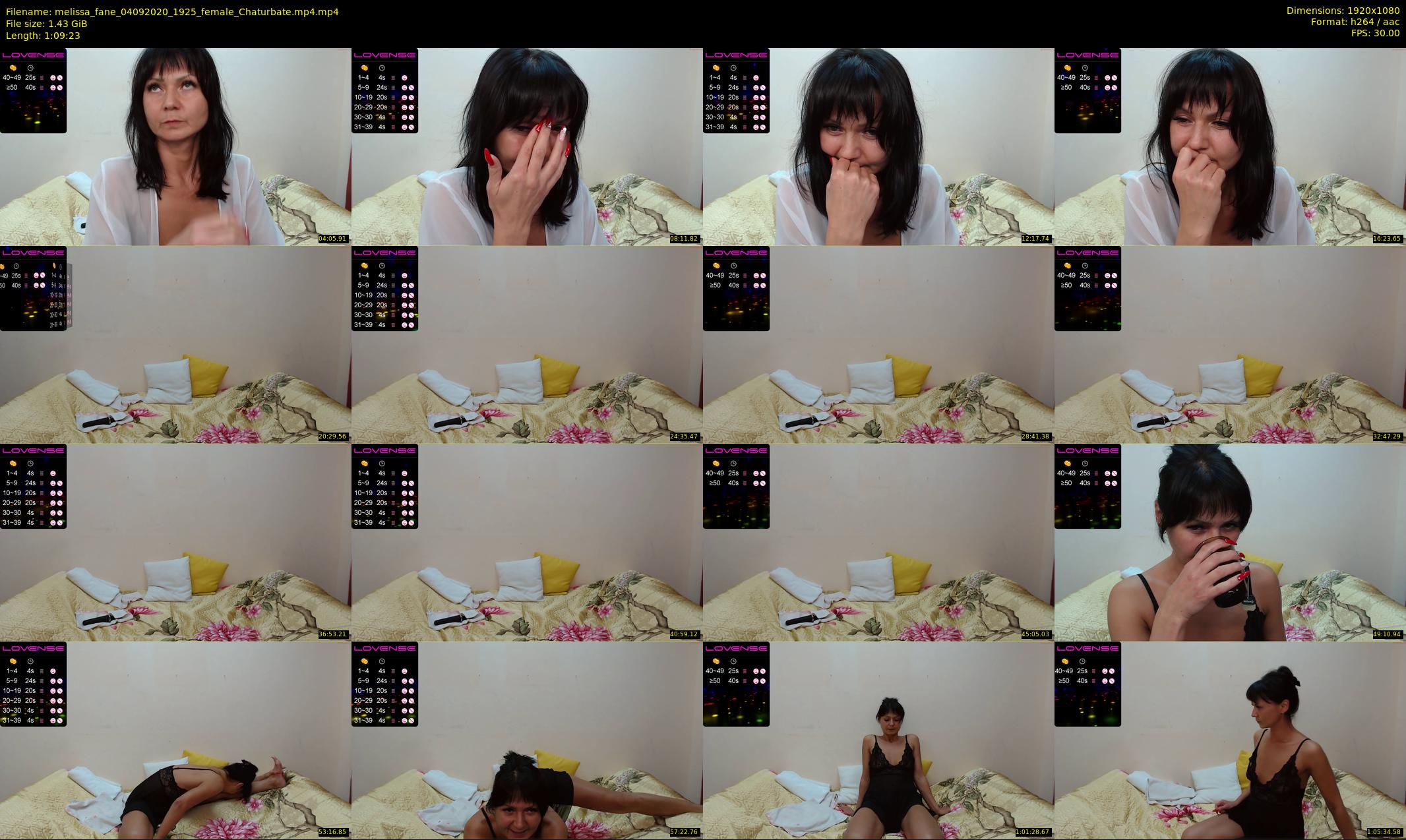 melissa_fane — 70 minute Chaturbate female cam show recording, 1080p, Sep 4, 2020