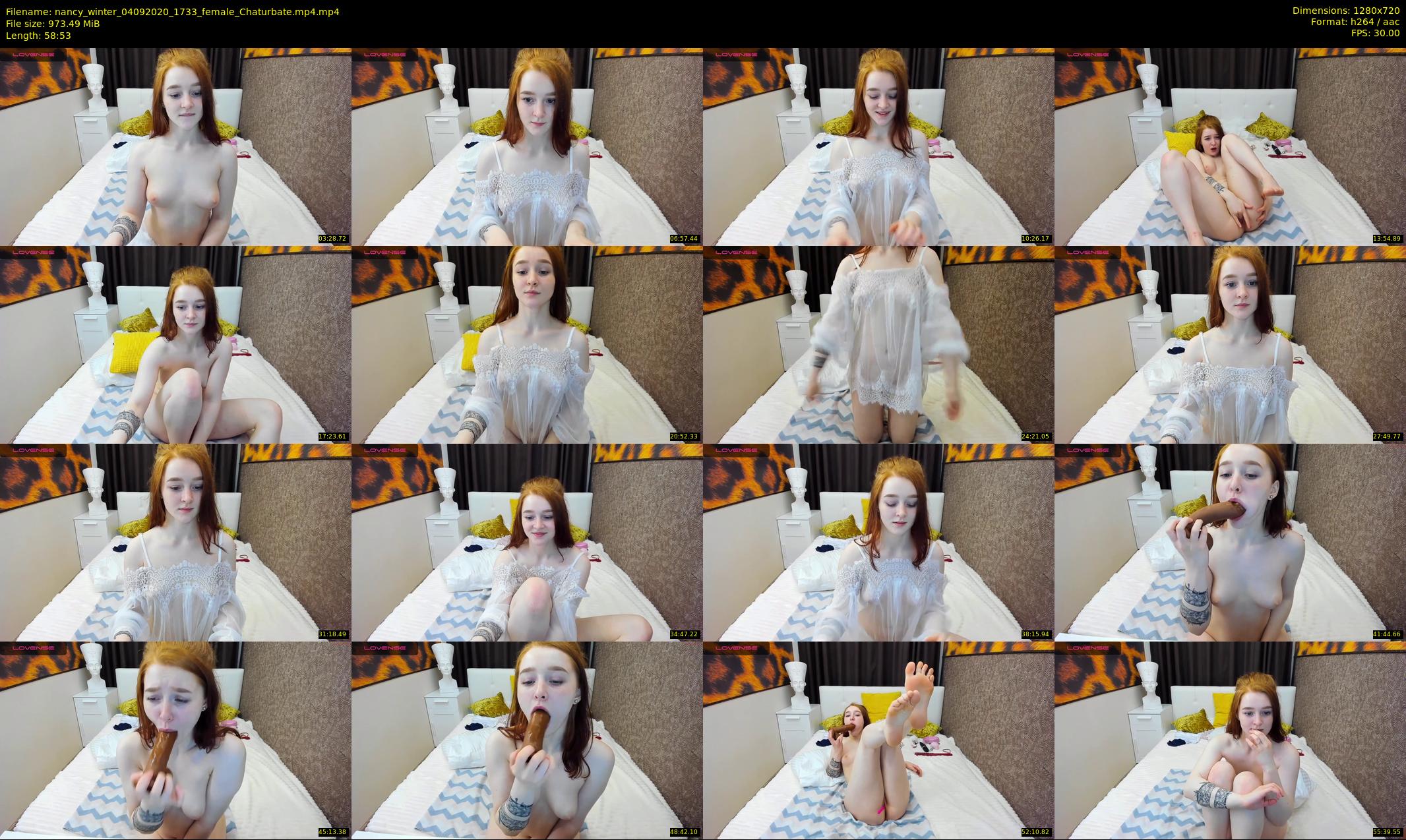 nancy_winter — 59 minute Chaturbate female cam show recording, 720p, Sep 4, 2020