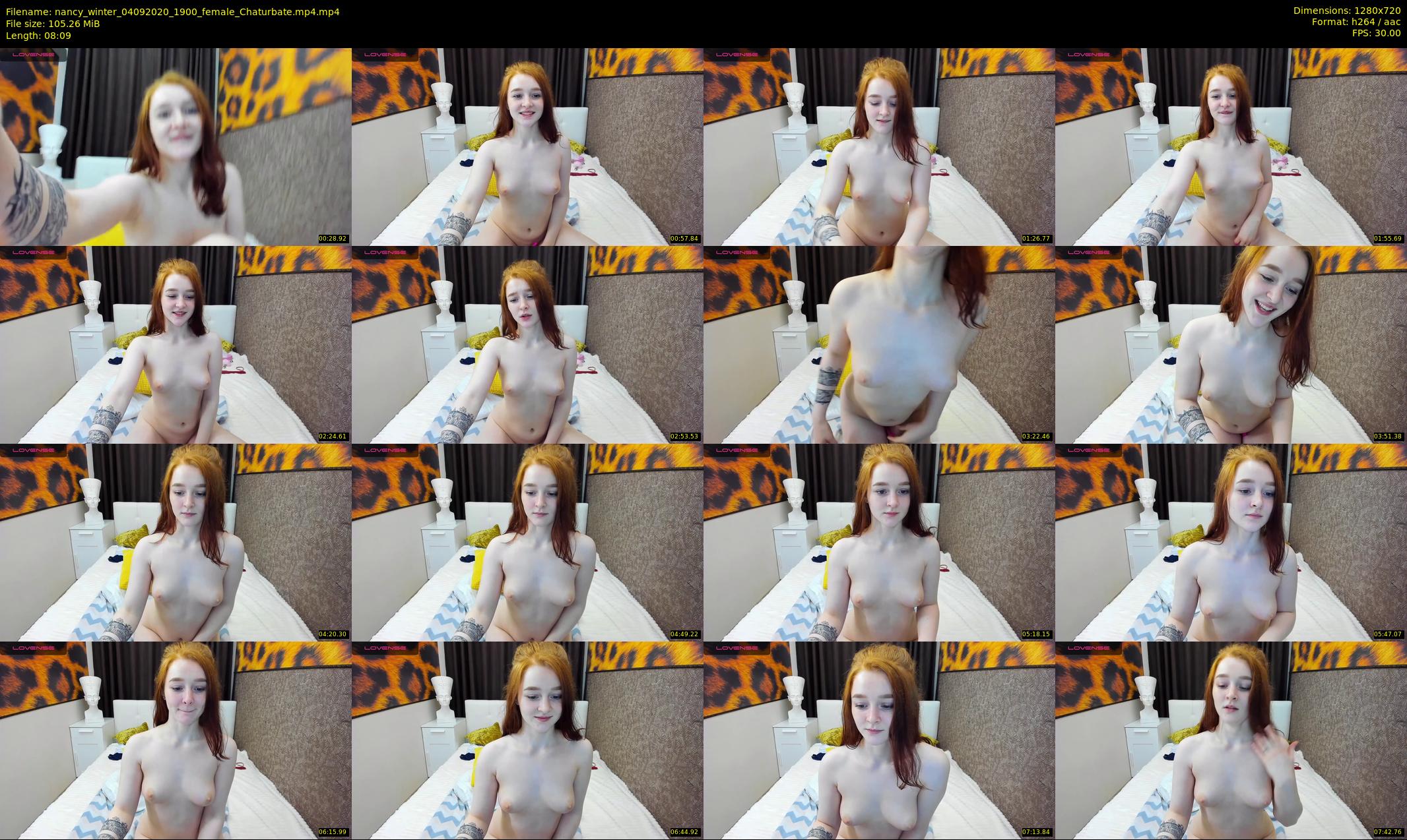 nancy_winter — 9 minute Chaturbate female cam show recording, 720p, Sep 4, 2020