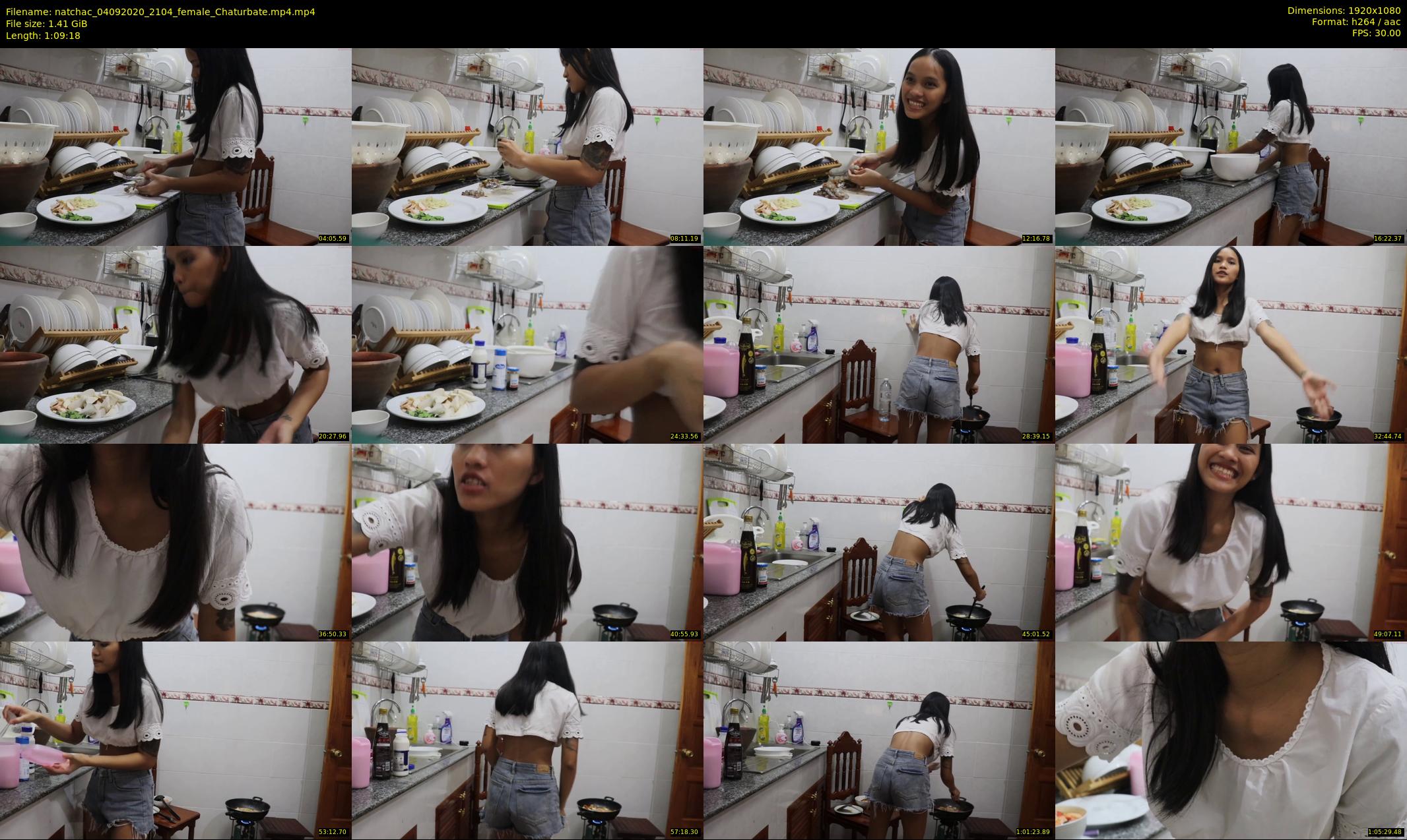 natchac — 70 minute Chaturbate female cam show recording, 1080p, Sep 4, 2020