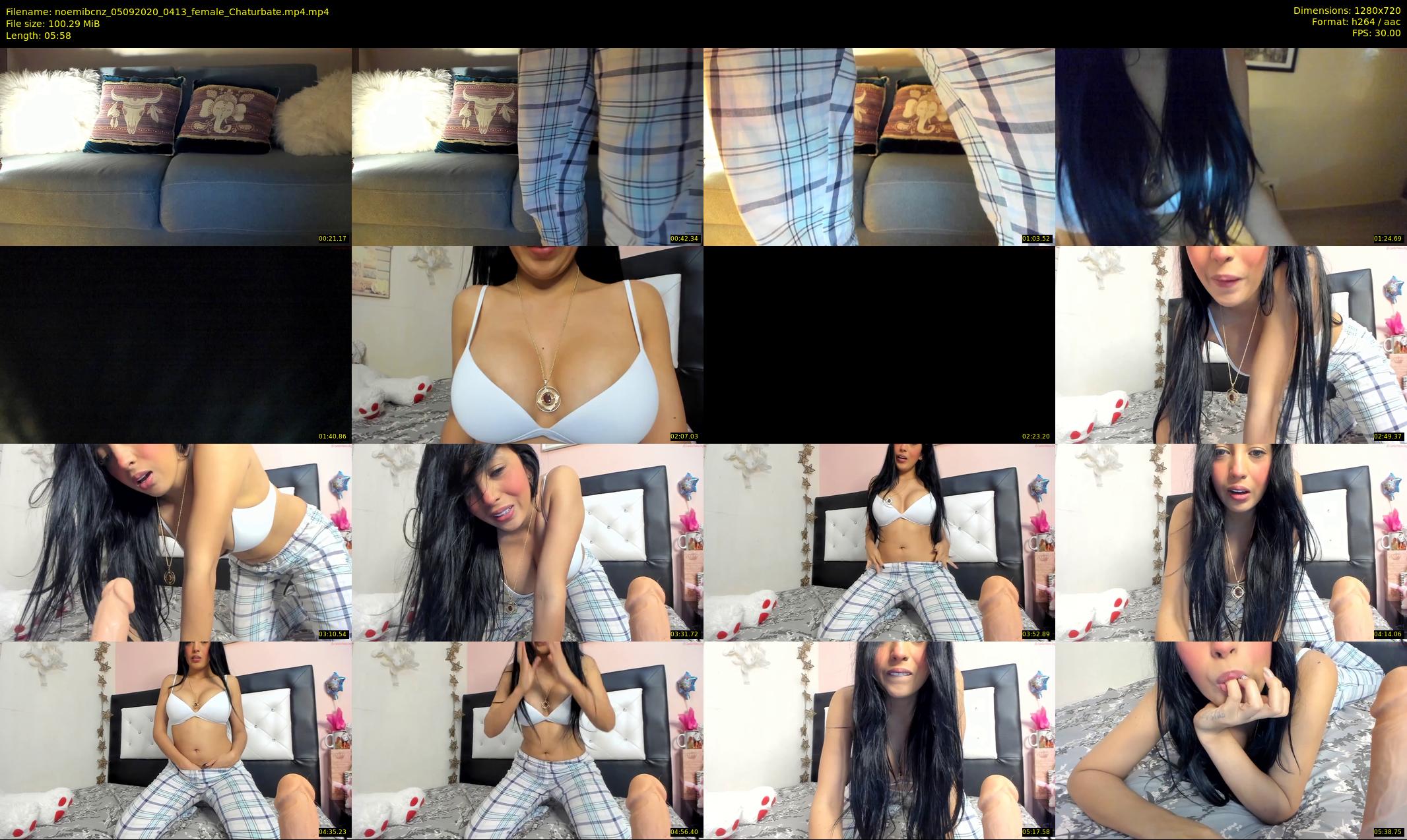 noemibcnz — 6 minute Chaturbate couple cam show recording, 720p, Sep 5, 2020