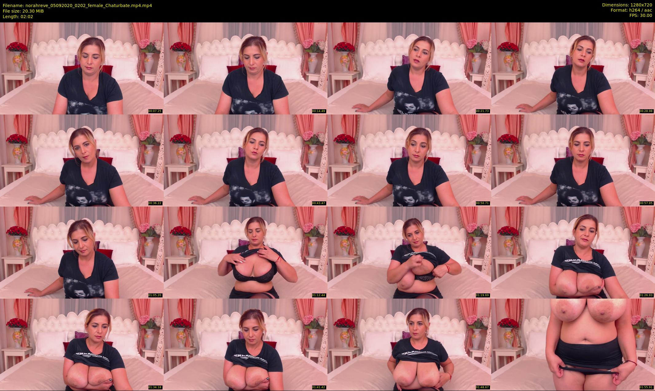 norahreve — 3 minute Chaturbate female cam show recording, 720p, Sep 5, 2020